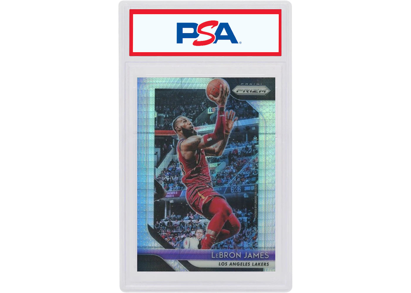 LeBron James 2018 Panini Prizm Hyper #6 (PSA or BGS Graded)