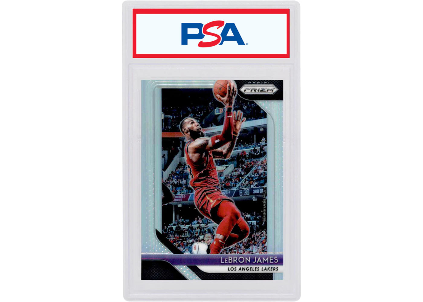 LeBron James 2018 Panini Prizm Silver #6 (PSA or BGS Graded)