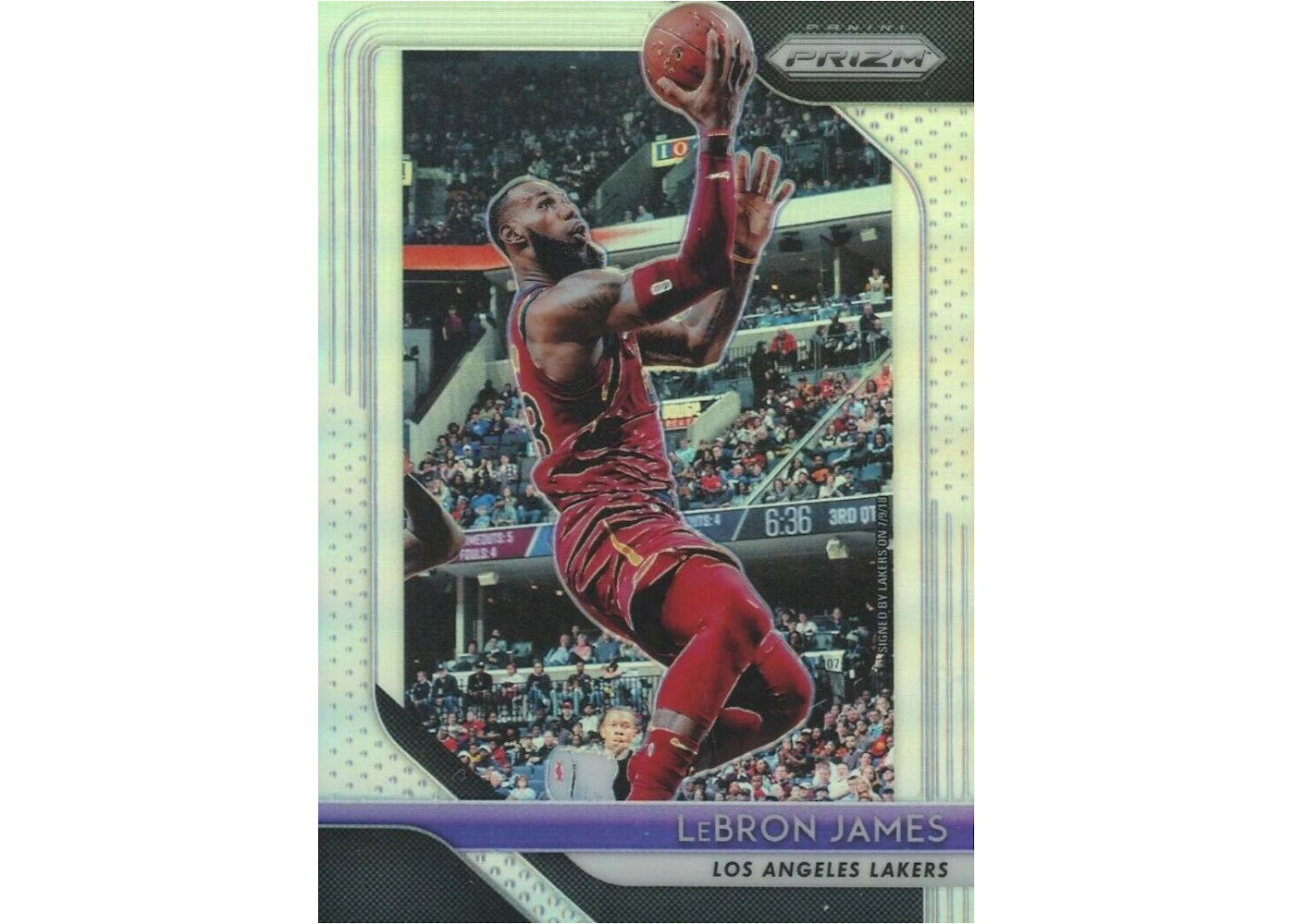 LeBron James 2018 Panini Prizm Silver #6 (Ungraded)
