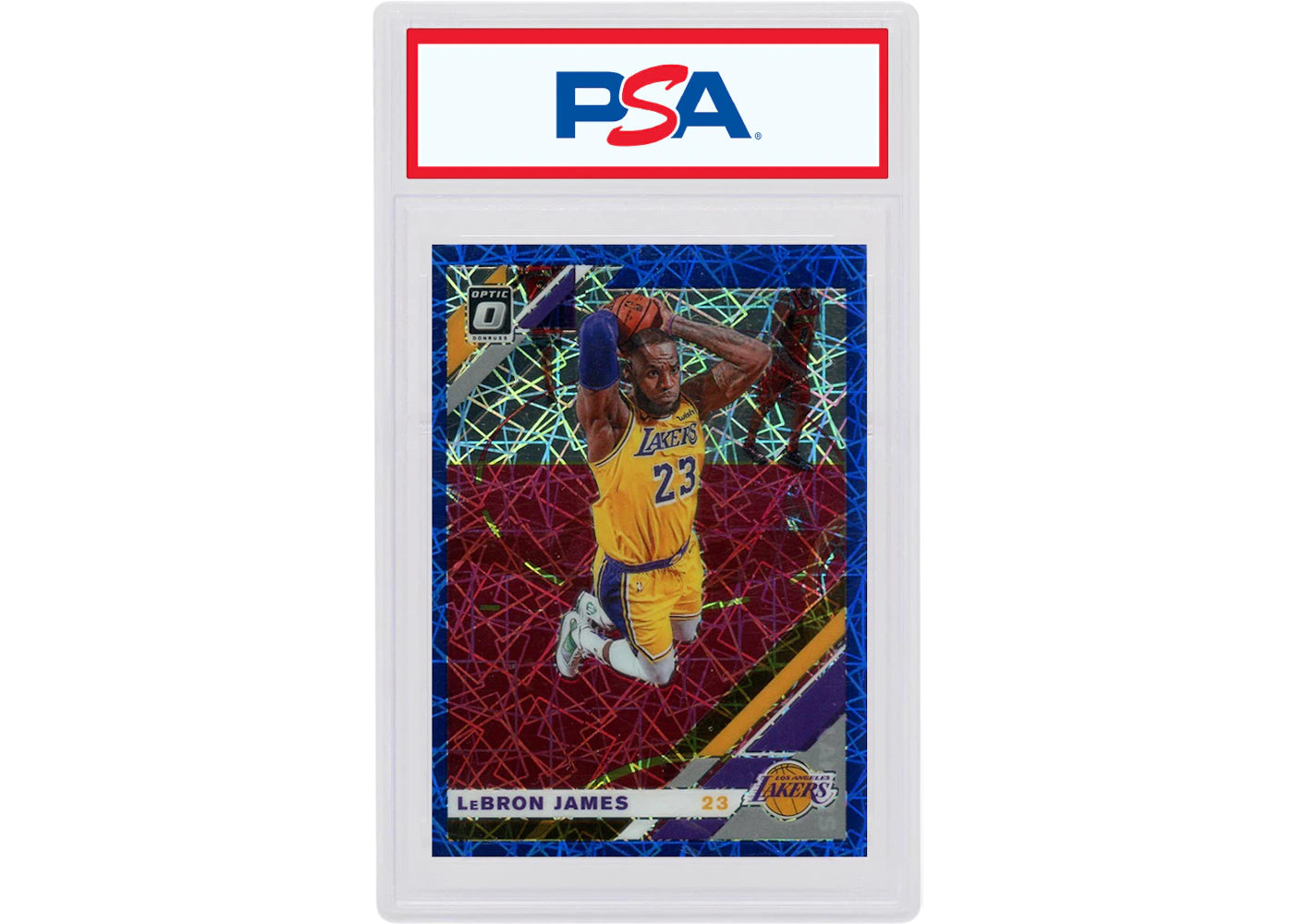 LeBron James 2019 Donruss Optic Blue Velocity #60 (PSA or BGS Graded)