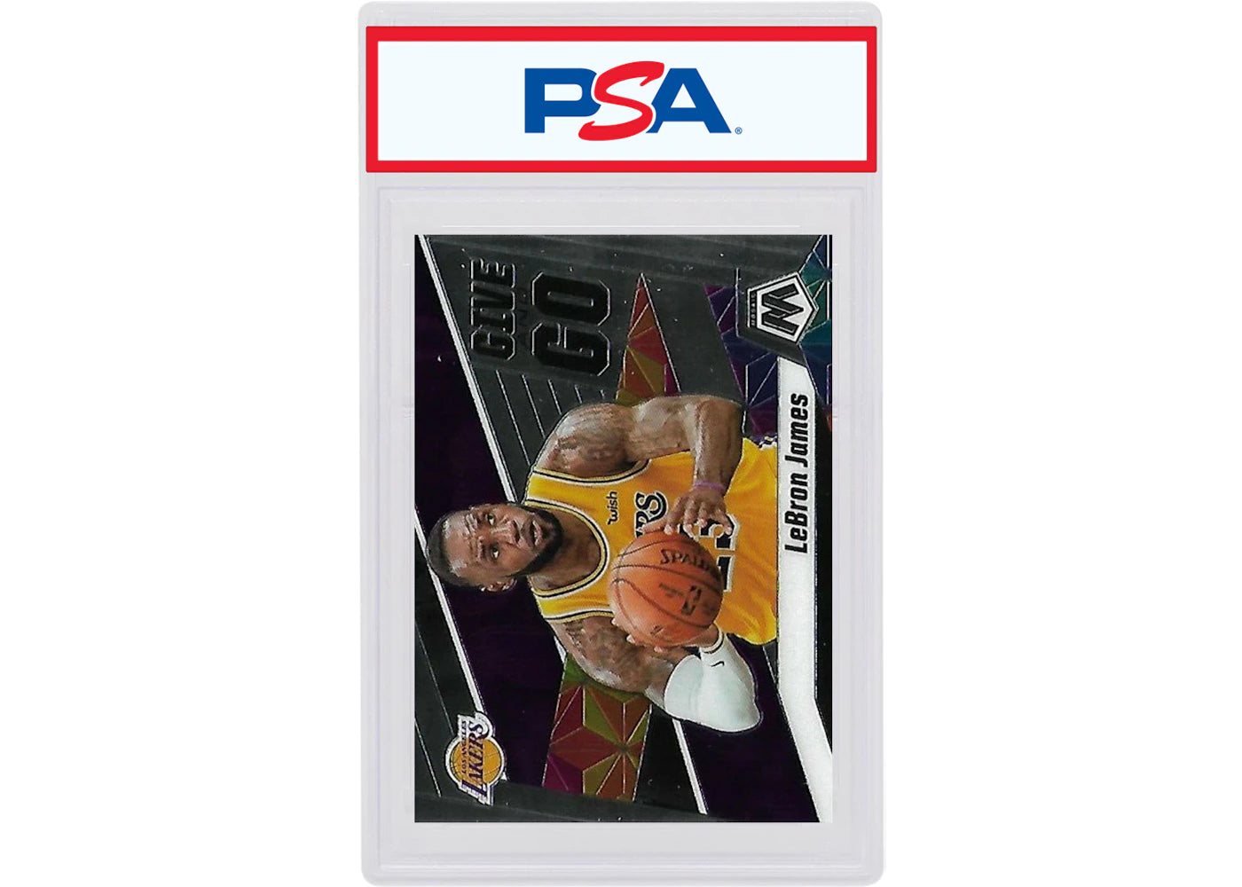 LeBron James 2019 Panini Mosaic Give and Go #8 (PSA or BGS Graded)