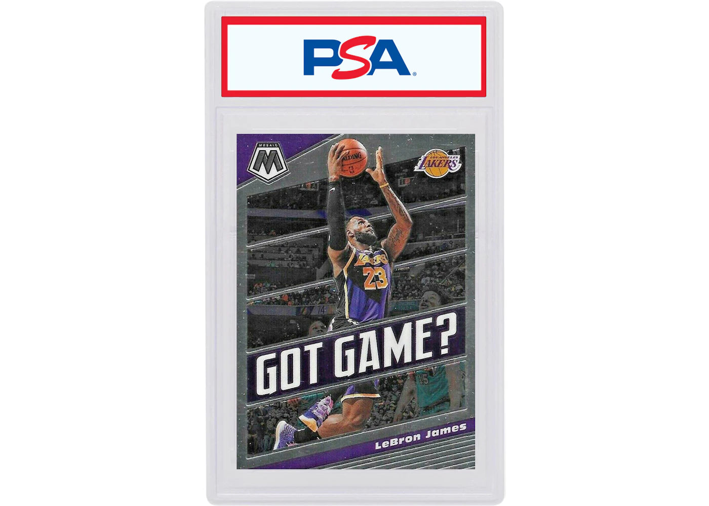 LeBron James 2019 Panini Mosaic Got Game? #7 (PSA or BGS Graded)