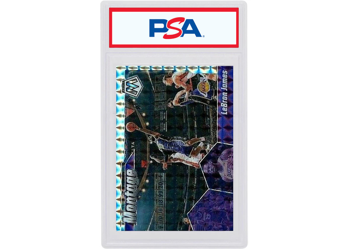 LeBron James 2019 Panini Mosaic Montage Mosaic #10 (PSA or BGS Graded)