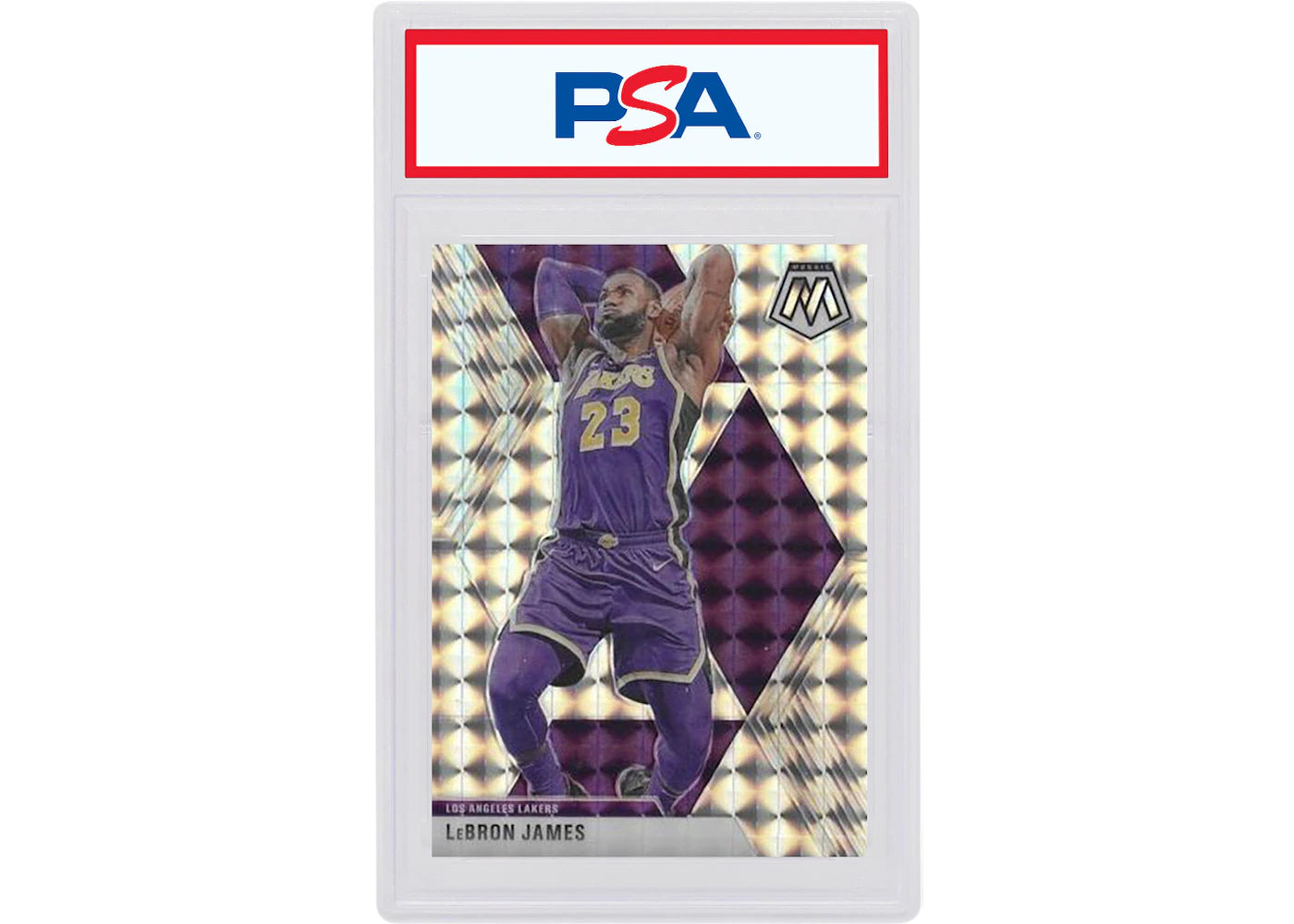 LeBron James 2019 Panini Mosaic Mosaic #8 (PSA or BGS Graded)