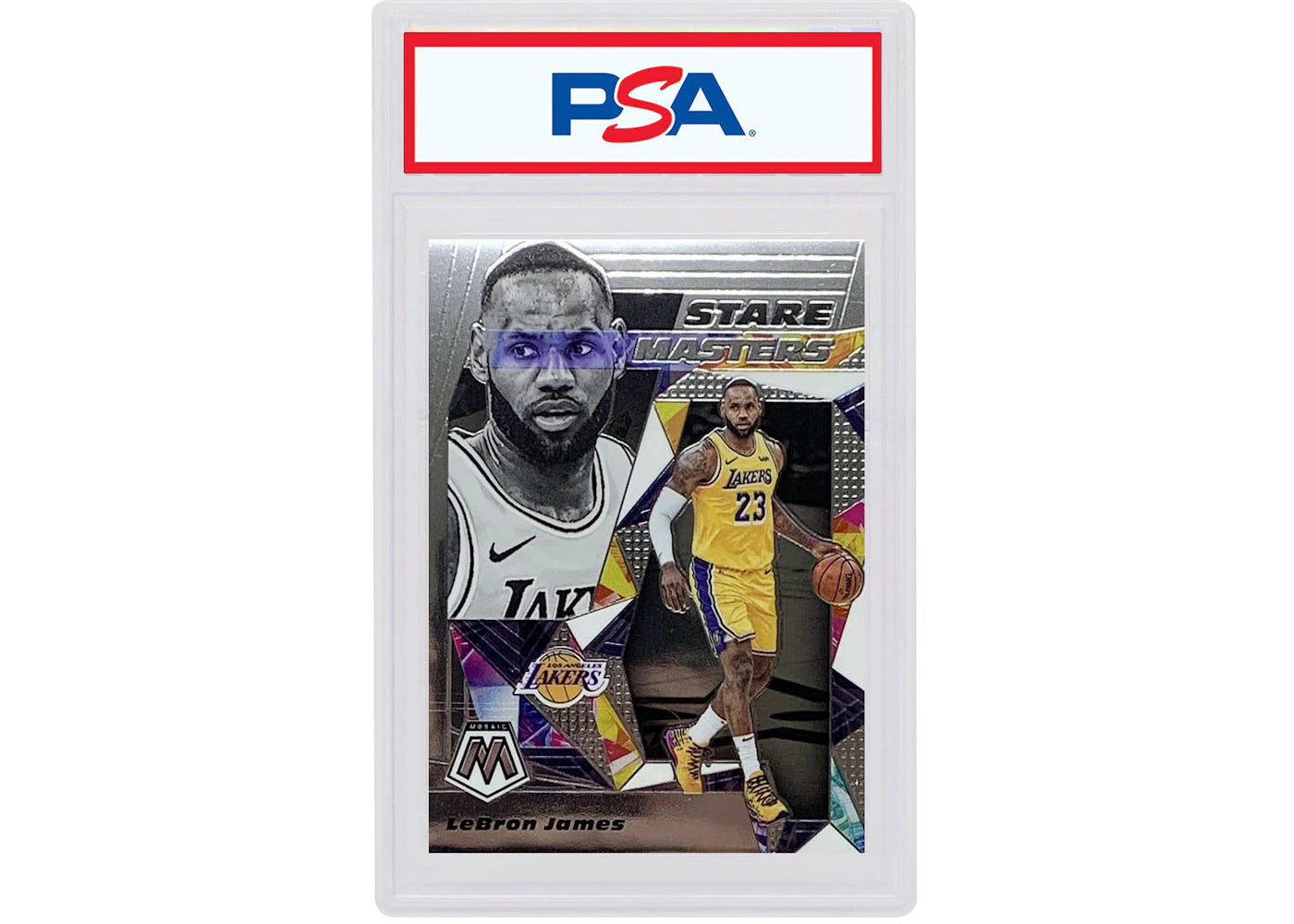 LeBron James 2019 Panini Mosaic Stare Masters #13 (PSA or BGS Graded)