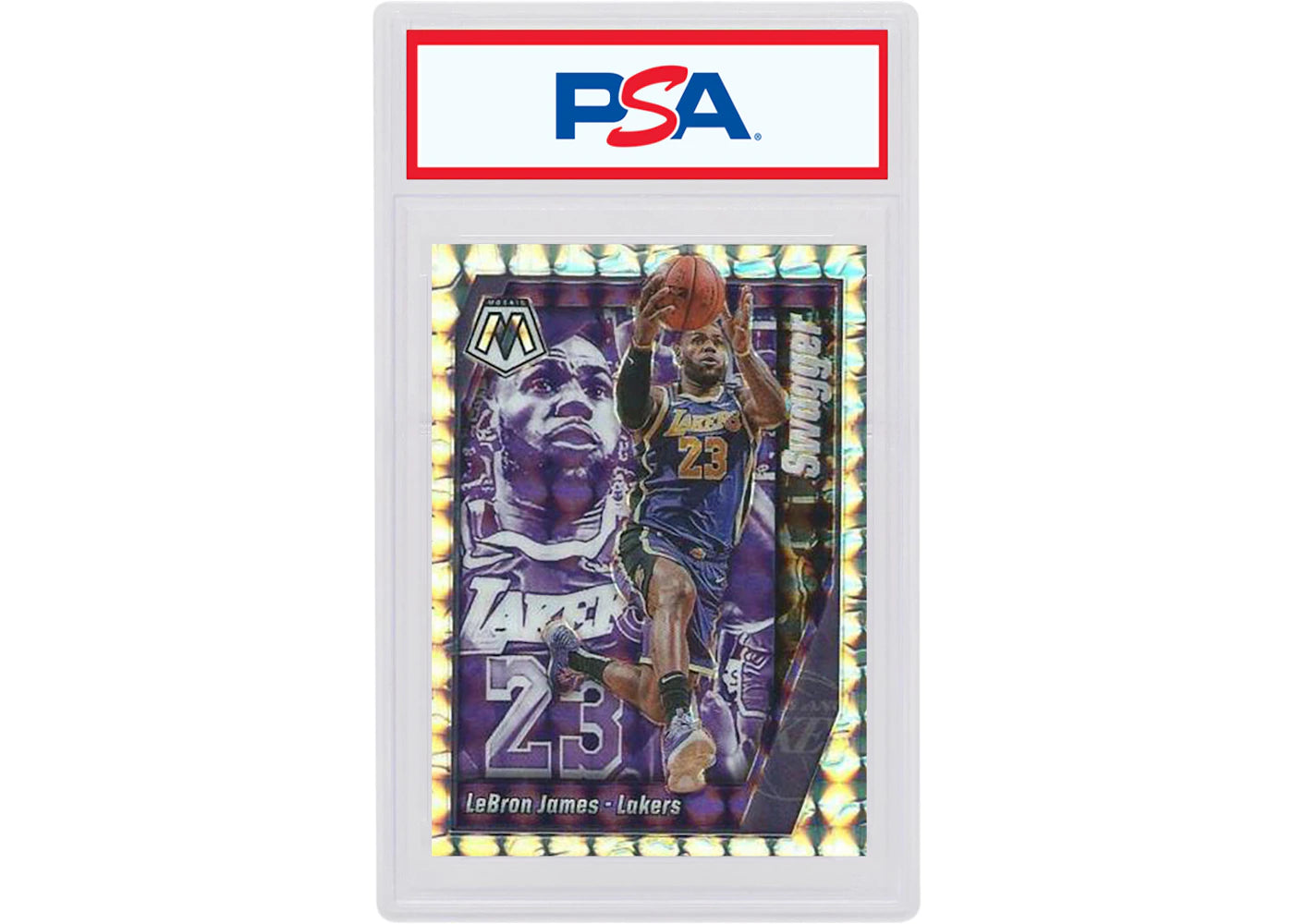 LeBron James 2019 Panini Mosaic Swagger #12 (PSA or BGS Graded)