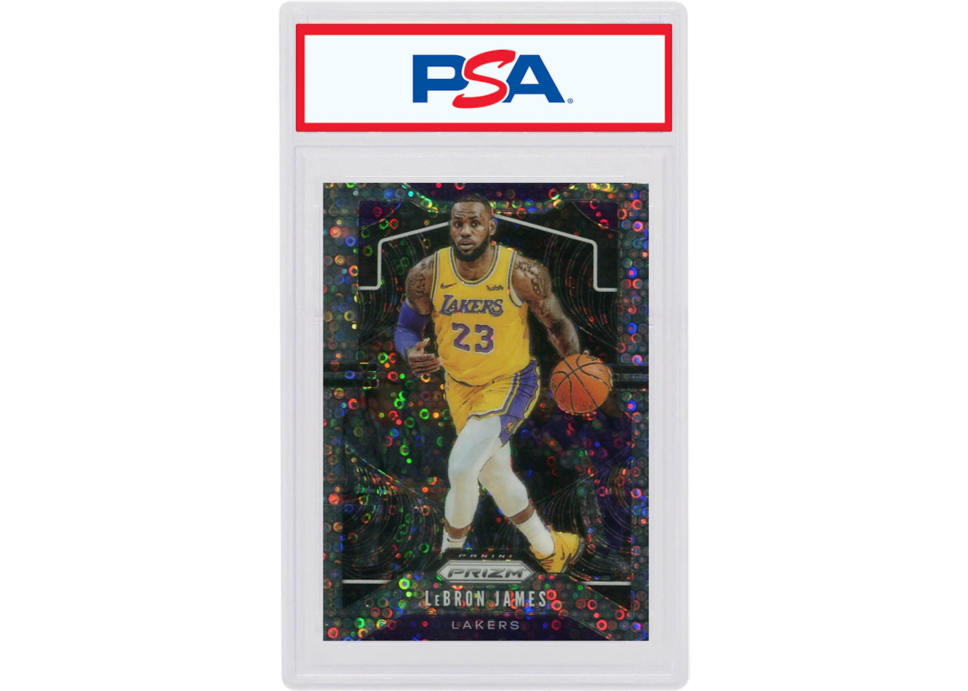 LeBron James 2019 Panini Prizm Fast Break #129 (PSA or BGS Graded)