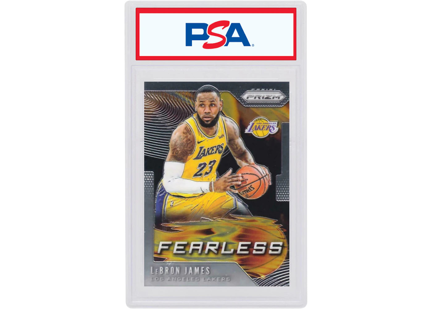 LeBron James 2019 Panini Prizm Fearless #3 (PSA or BGS Graded)