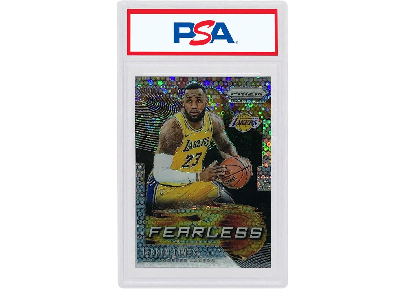 LeBron James 2019 Panini Prizm Fearless Fast Break #3 (PSA or BGS Graded)