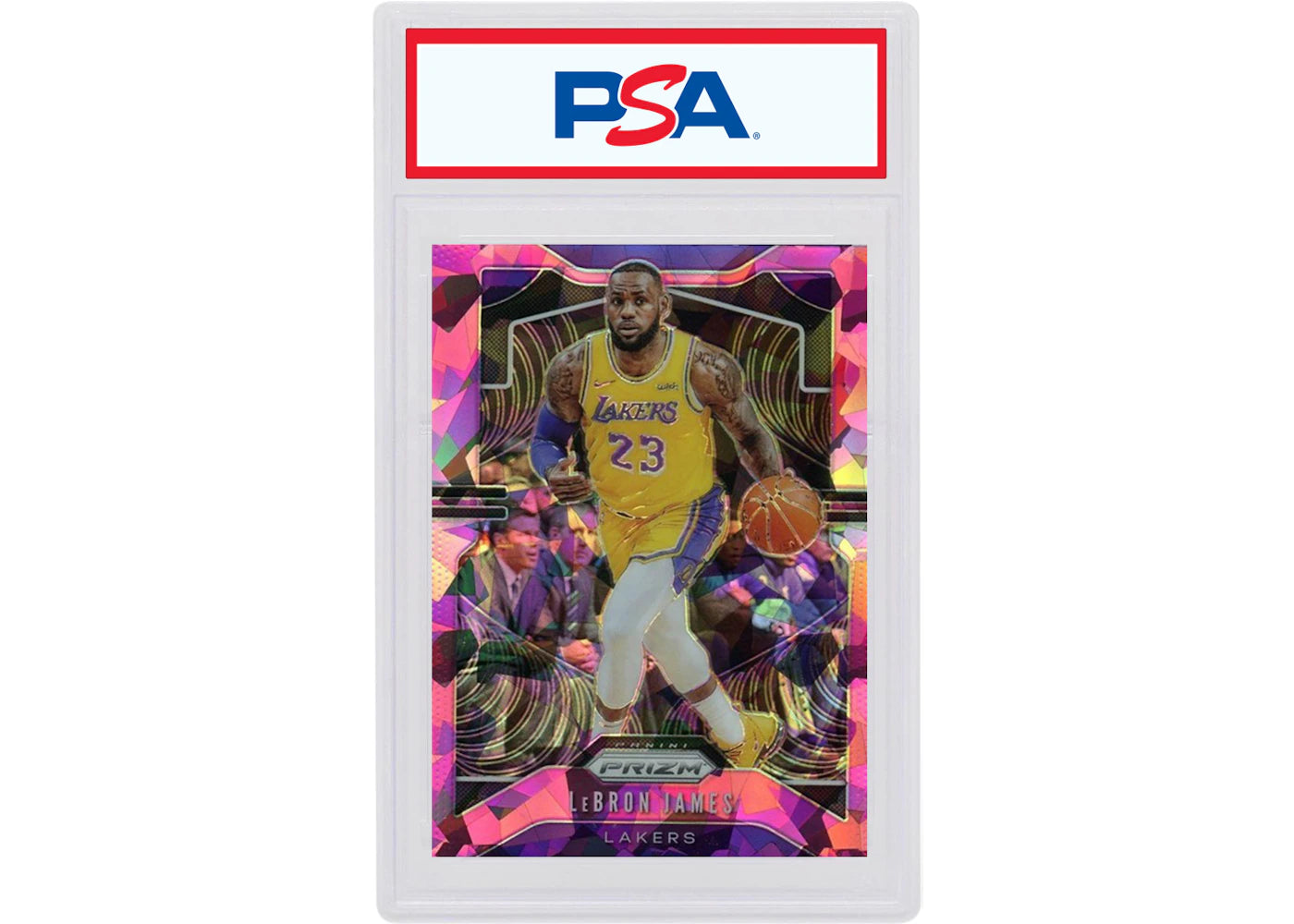 LeBron James 2019 Panini Prizm Pink Ice #129 (PSA or BGS Graded)