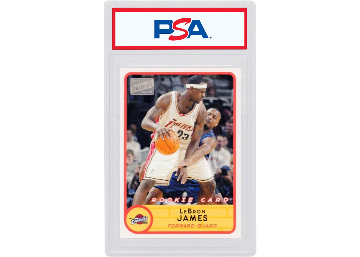 Lebron James 2003 Topps Bazooka Home White Jersey #223 (PSA or BGS Graded)