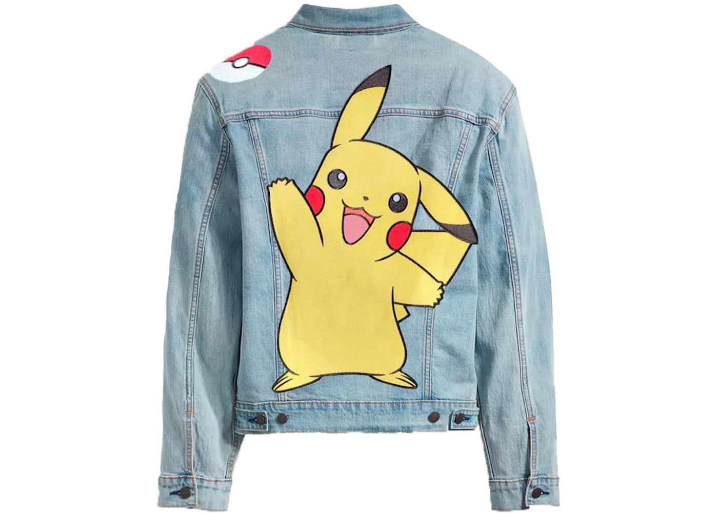 Levis x Pokémon Vintage Trucker Jacket Denim