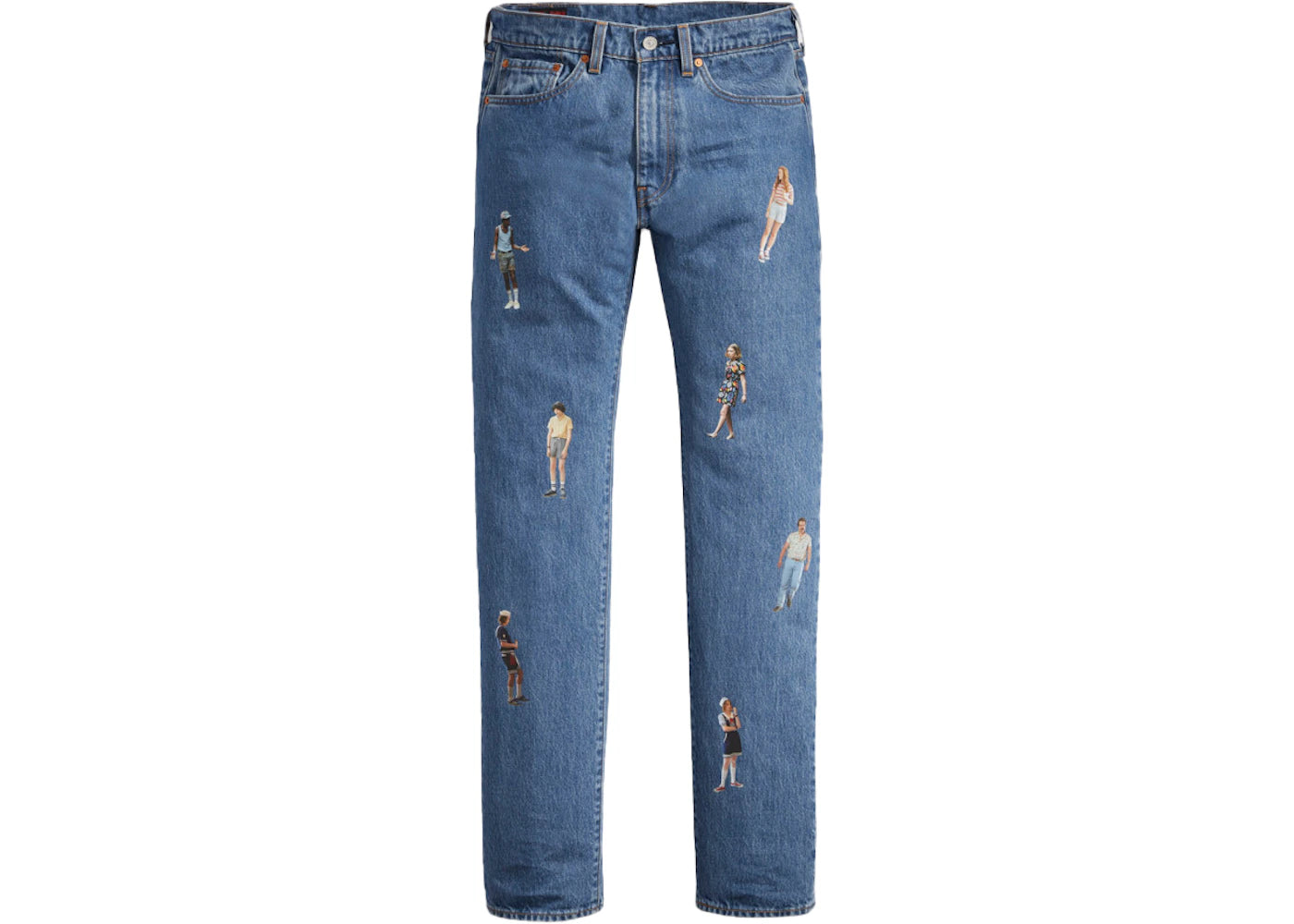 Levis x Stranger Things 505 Regular Fit Jeans Blue