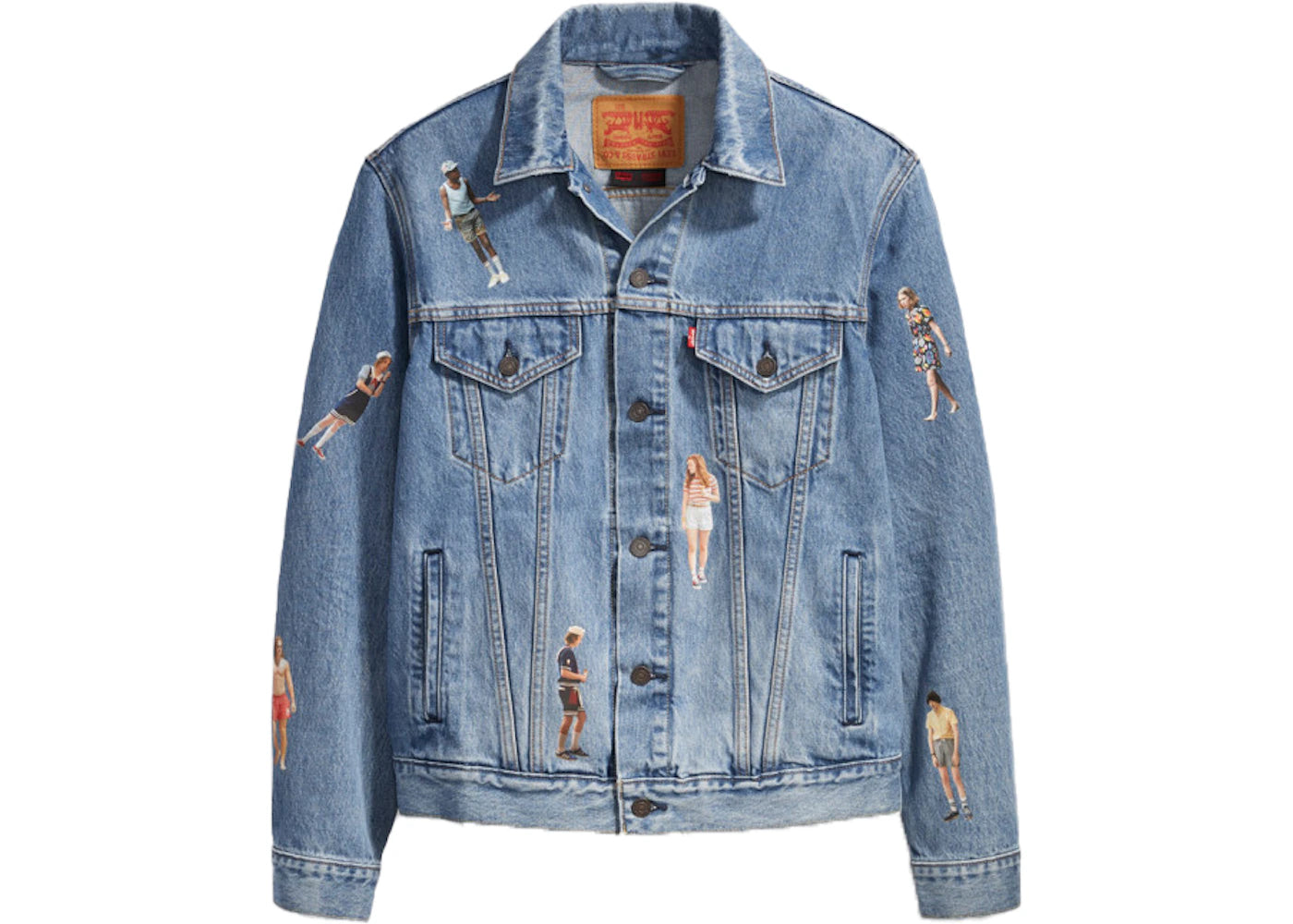 Levis x Stranger Things Vintage Fit Trucker Jacket Medium Wash