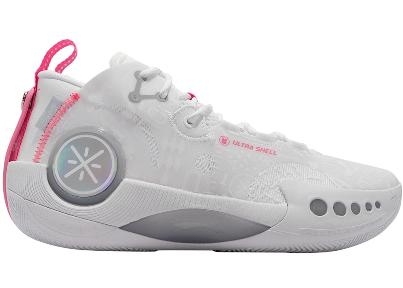 Li-Ning Wade Shadow 3 White Pink