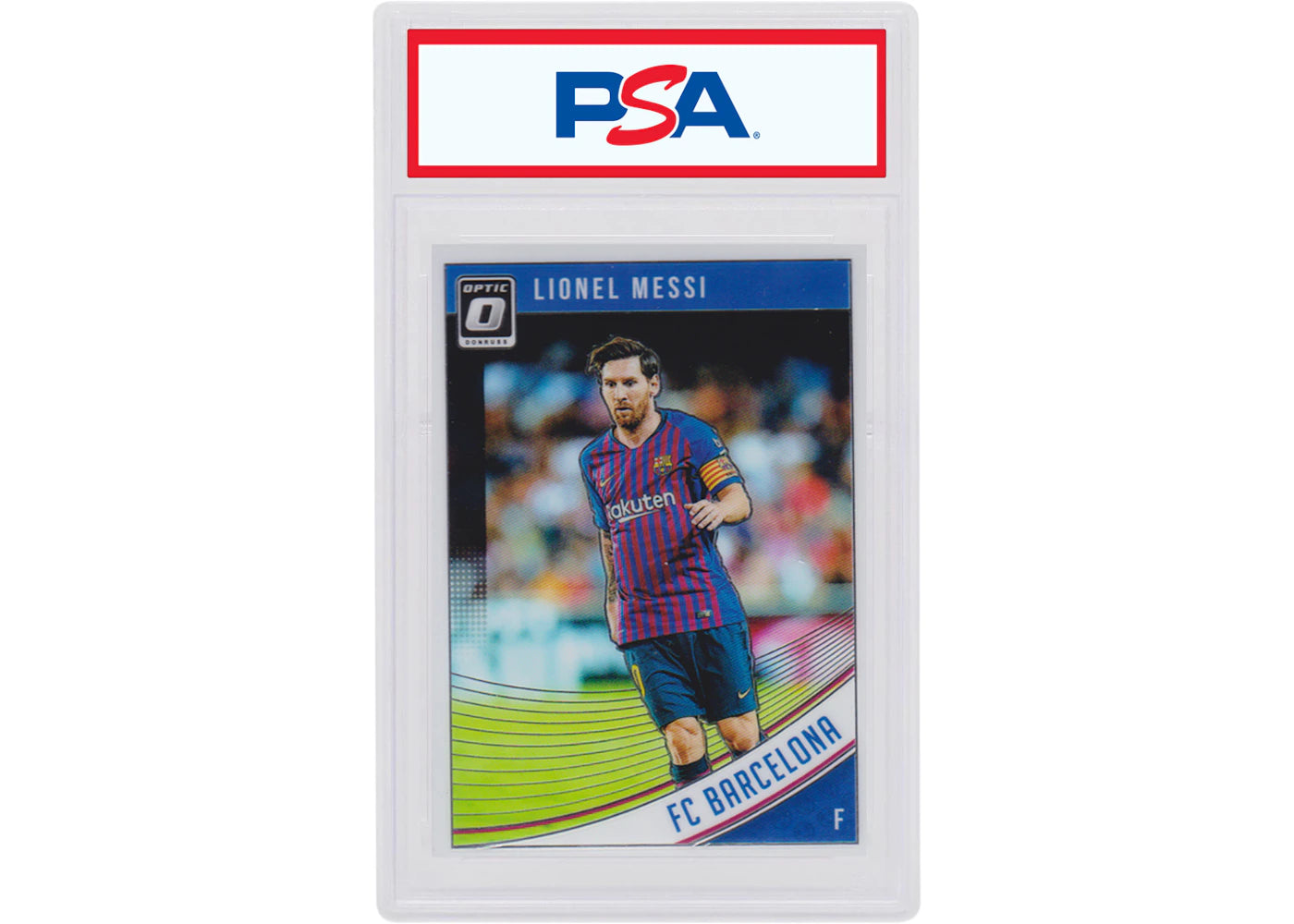 Lionel Messi 2018 Donruss Soccer Optic #1 (PSA or BGS Graded)