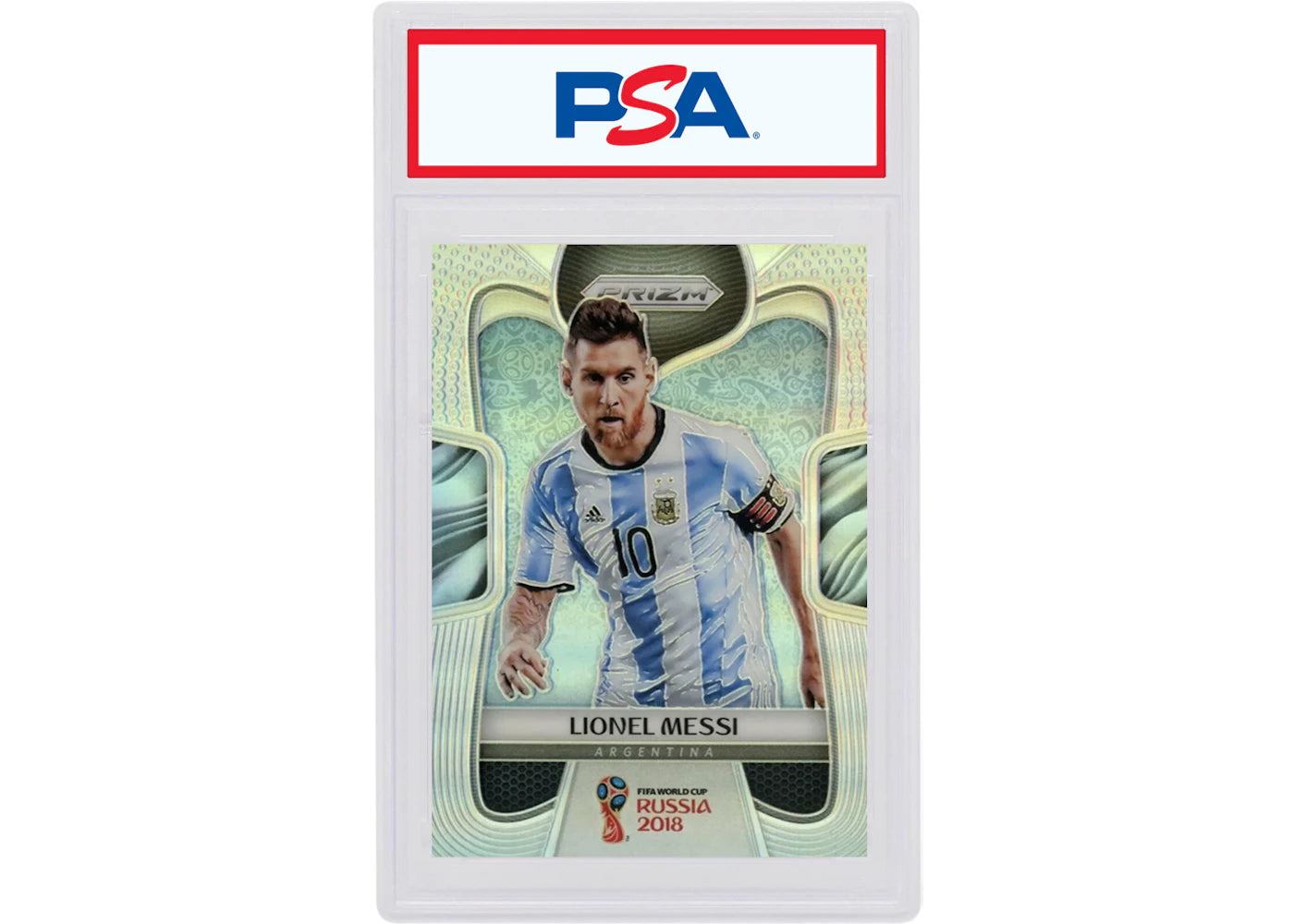Lionel Messi 2018 Panini Prizm World Cup Silver #1 (PSA or BGS Graded)