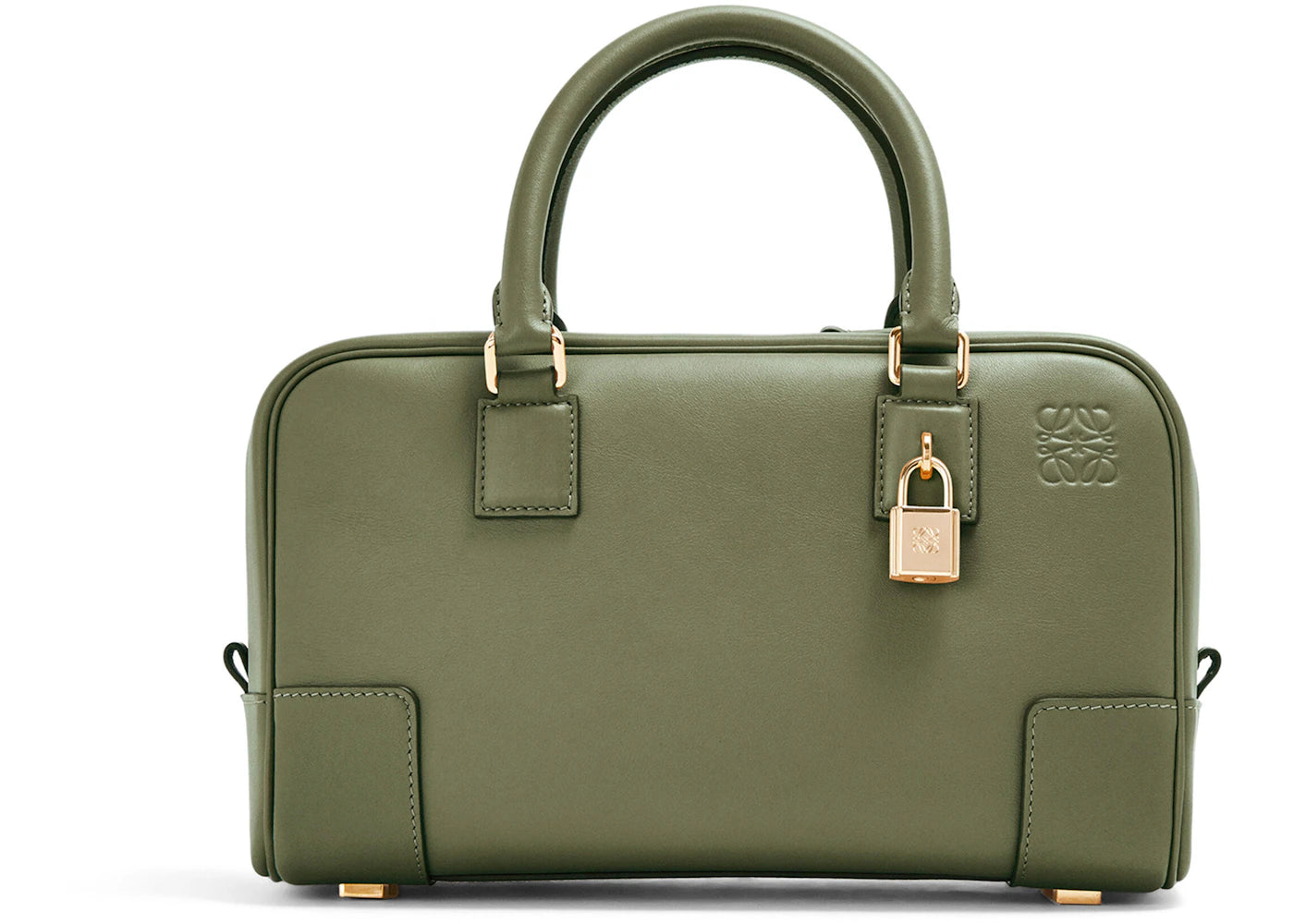 LOEWE Amazona 23 Bag in Nappa Calfskin Avocado Green