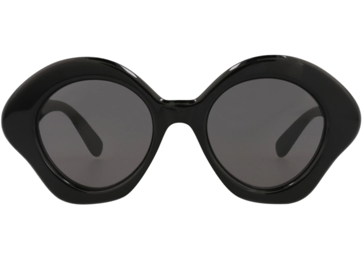 LOEWE Cat Eye-Frame Acetate Sunglasses Black Black Smoke (LW40125U-49-01A)
