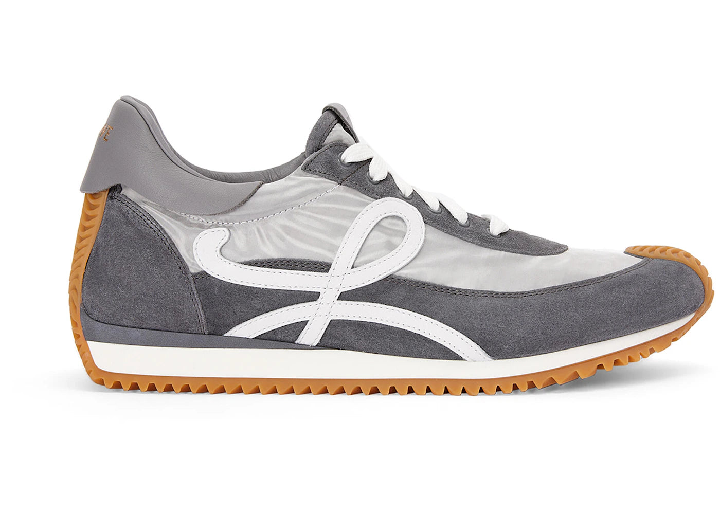 Loewe Flow Runner Low Silver Grey Gum