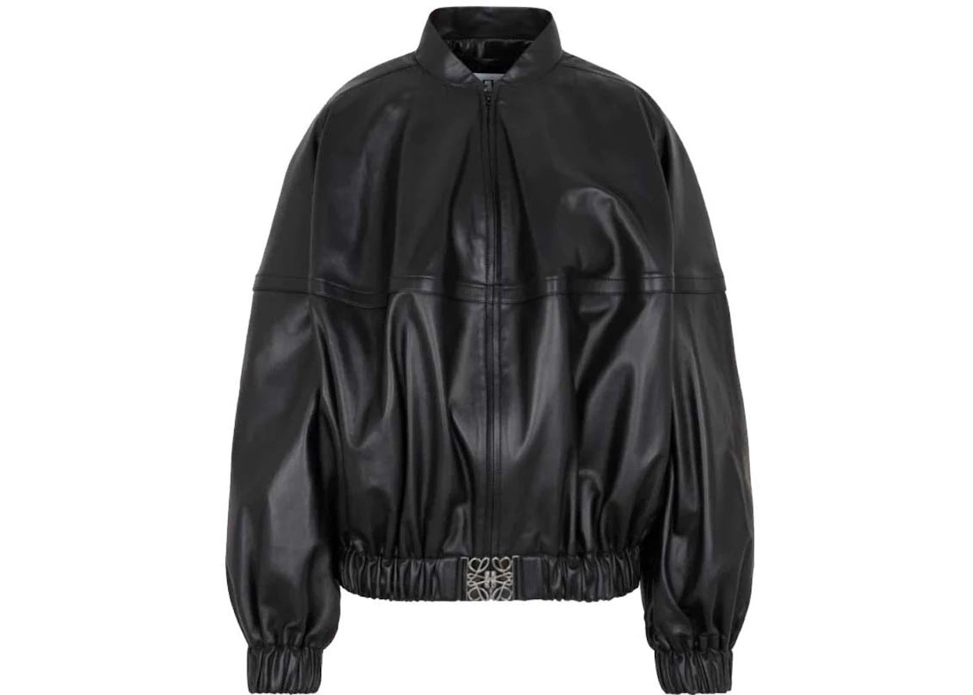 LOEWE Nappa Bomber Jacket Black/Black