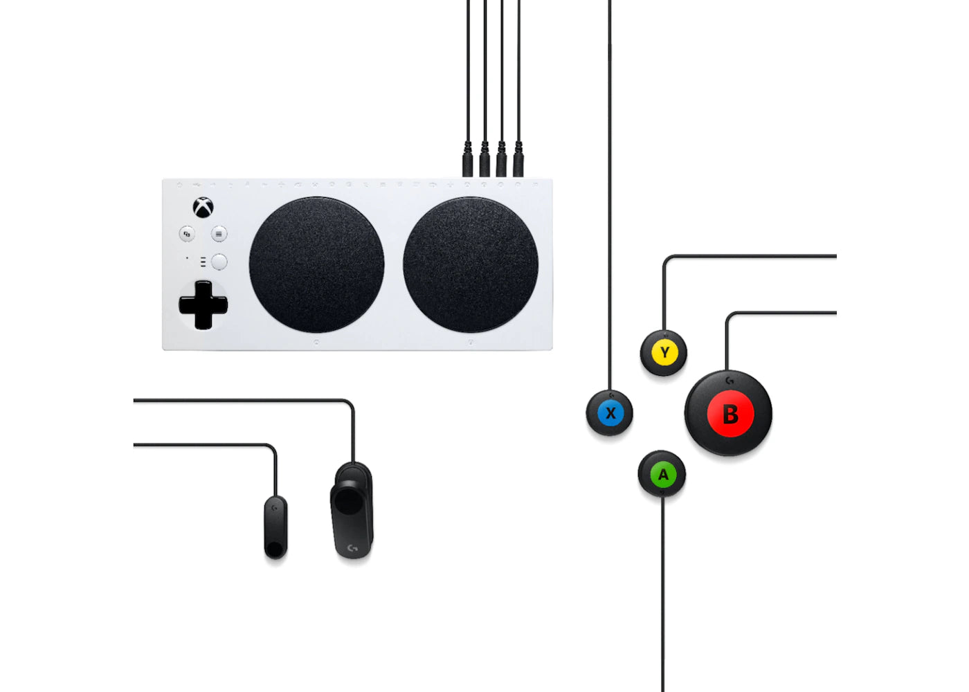Logitech Adaptive Gaming Kit for Xbox Adaptive Controller 943-000318