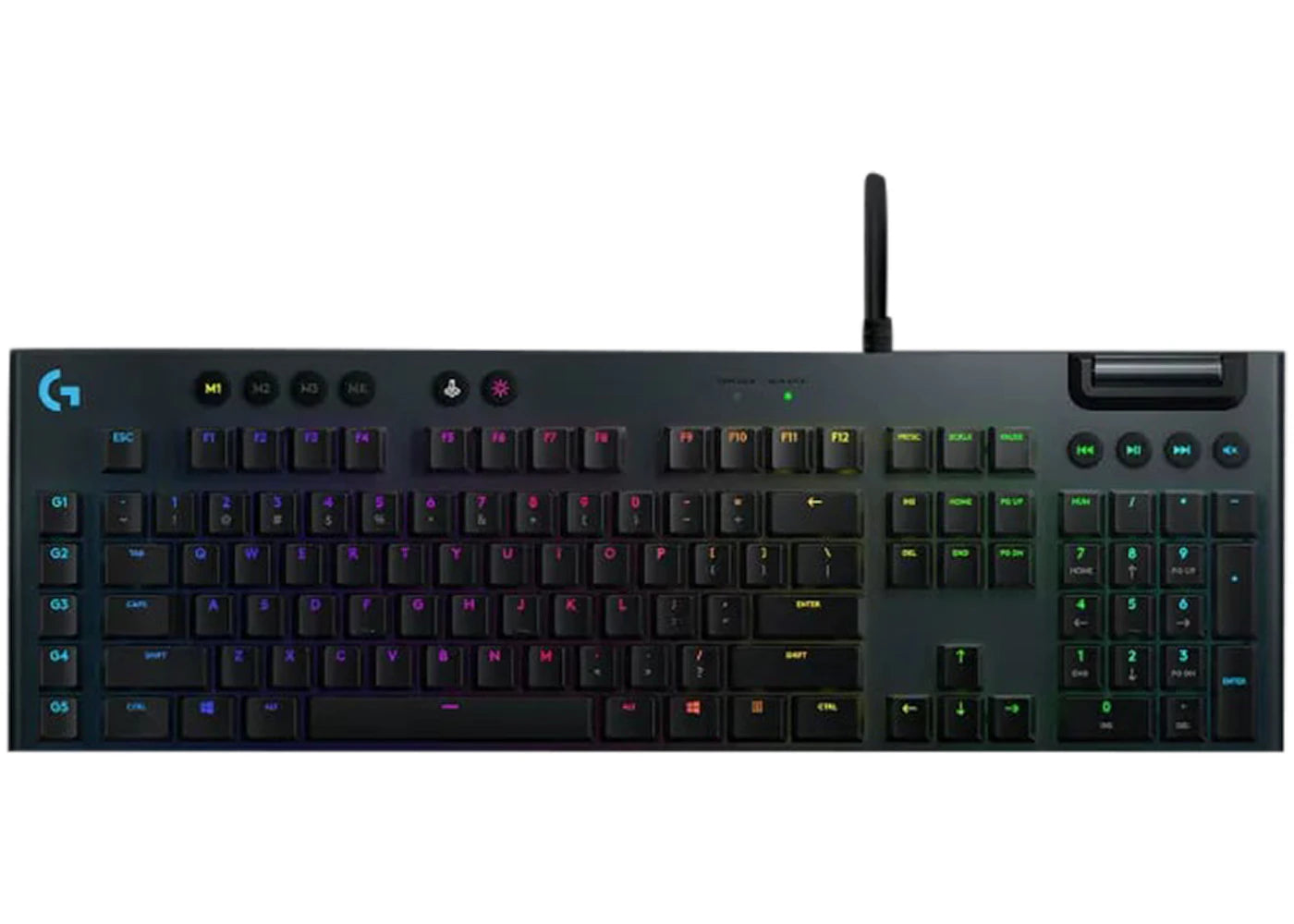 Logitech G815 Lightsync Mechanical Gaming Keyboard (Clicky) 920-009087 Black/RGB