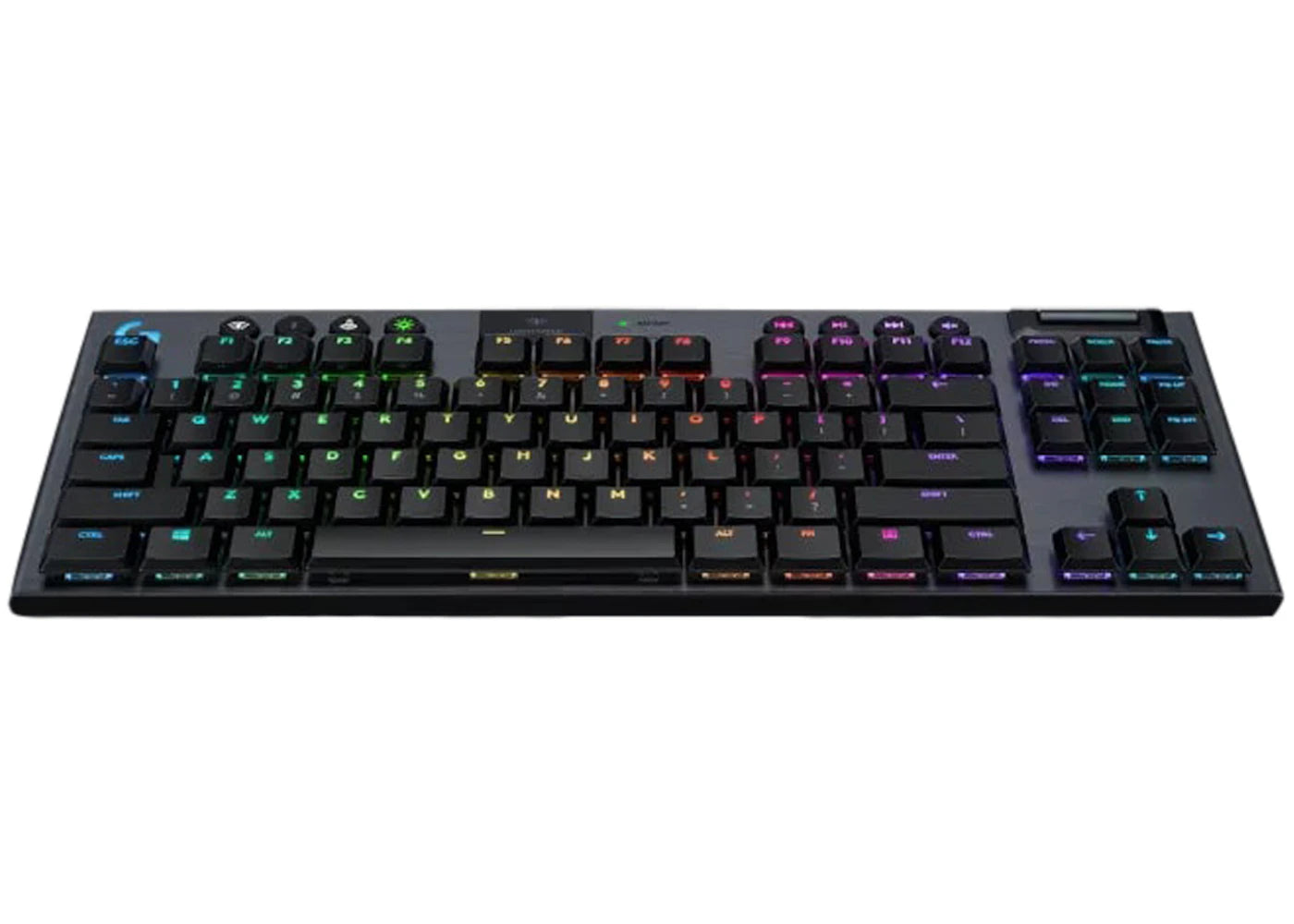 Logitech G915 TKL Tenkeyless Lightspeed Wireless Mechanical Gaming Keyboard (Clicky) 920-009529 Carbon/RGB