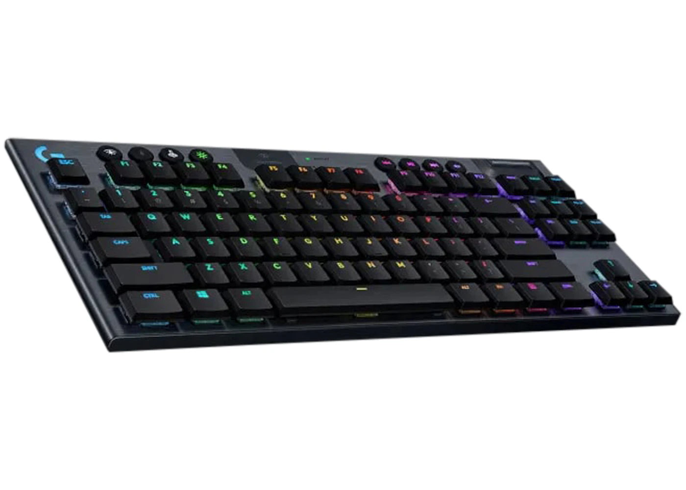 Logitech G915 TKL Tenkeyless Lightspeed Wireless Mechanical Gaming Keyboard (Tactile) 920-009495 Carbon/RGB