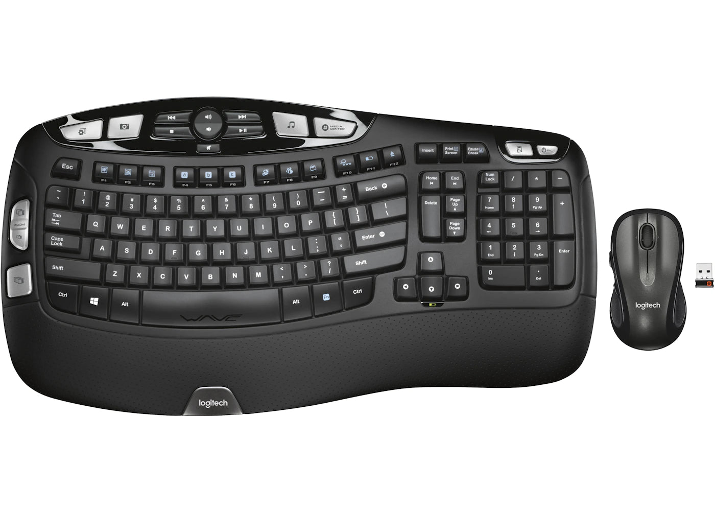Logitech MK550 Ergonomic Wireless Wave Keyboard & Mouse 920-002555