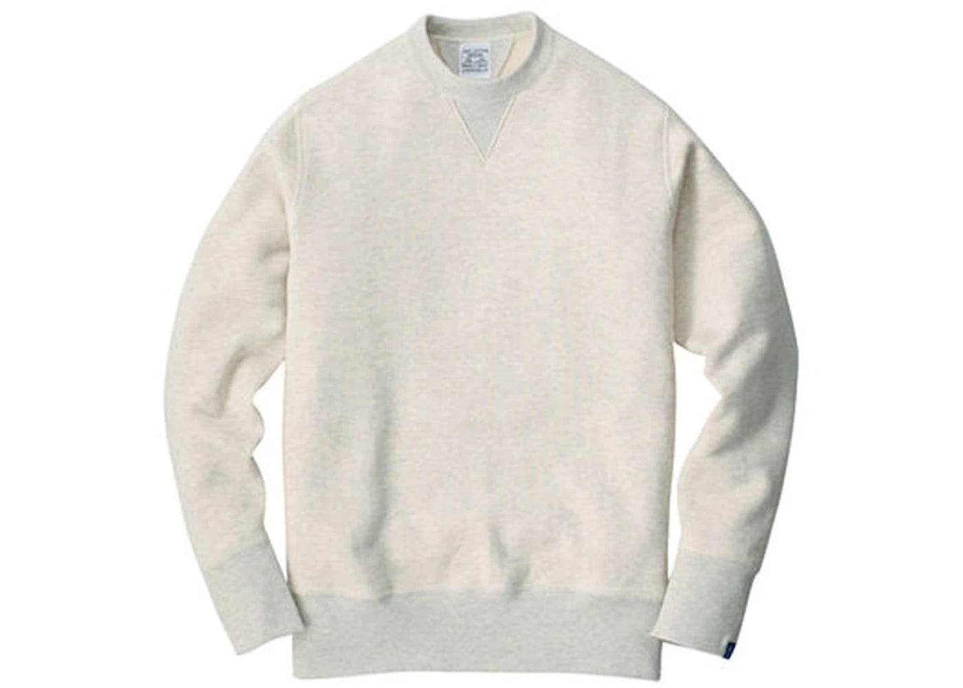Loopwheeler LW01 Round Body Loop Knit Crew Sweatshirt Oatmeal