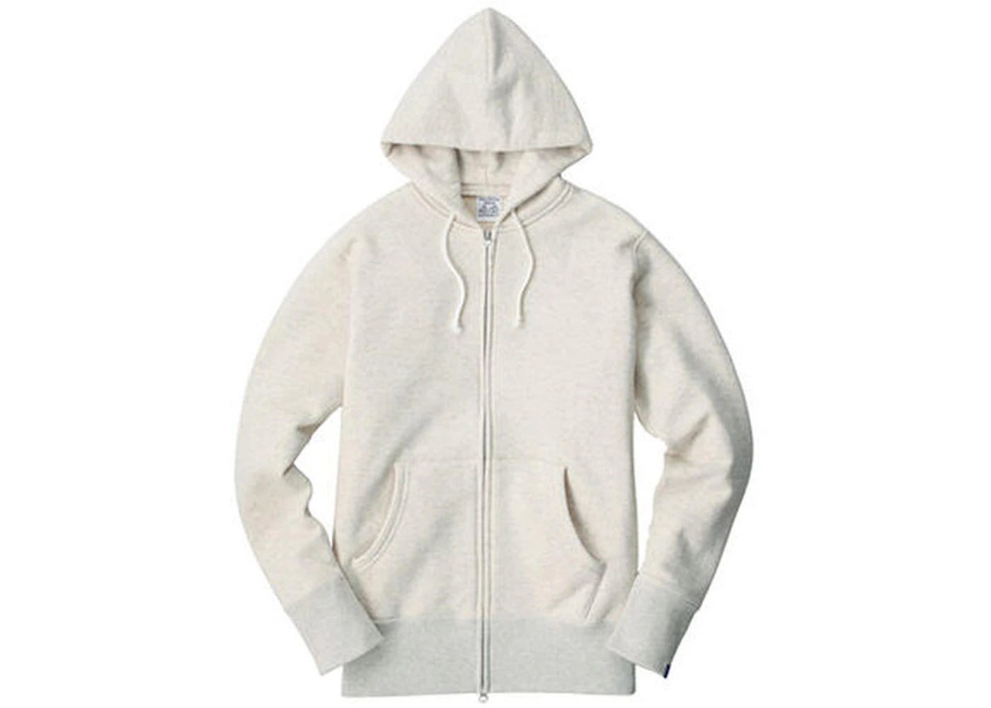 Loopwheeler LW09 Round Body Loop Woven Zip Hoodie Oatmeal