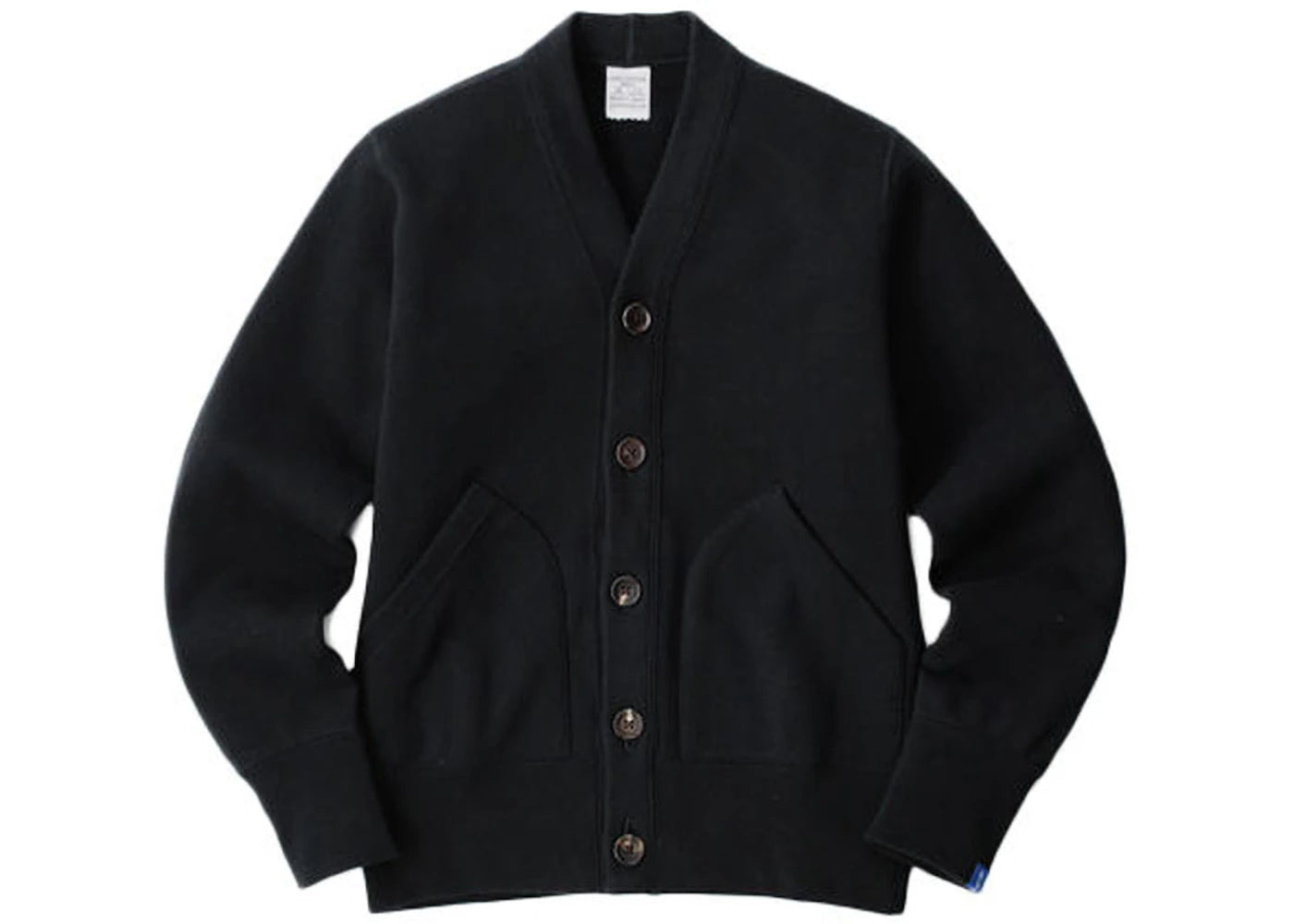 Loopwheeler LW180 Loop Knit Cardigan Black