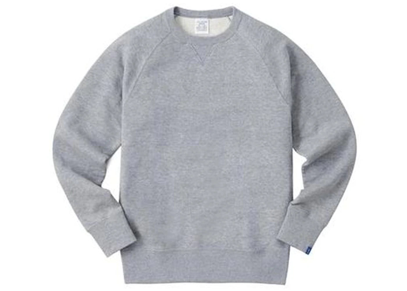 Loopwheeler LW250 Loop Knit Crew Sweatshirt Grey Melange