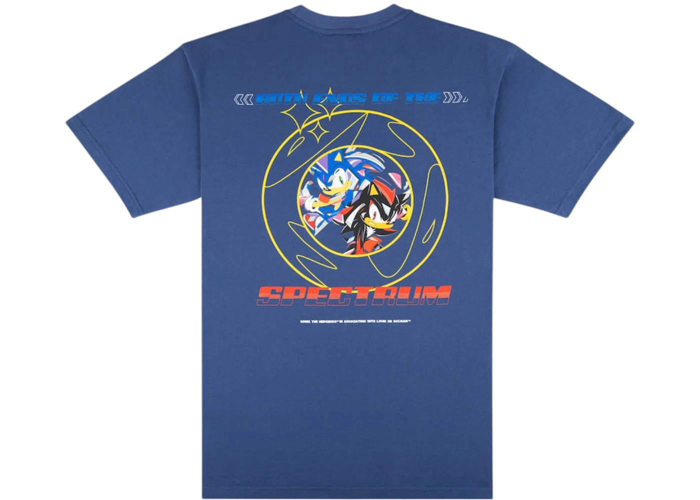Louis De Guzman x Sonic The Hedgehog Both Ends Of The Spectrum T-Shirt Slate Blue
