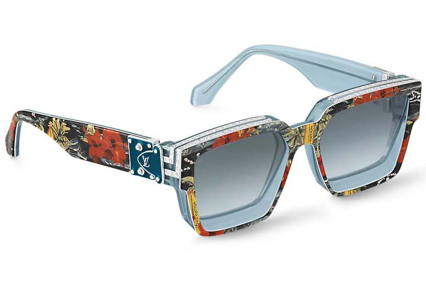 Louis Vuitton 1.1 Millionaires Surfin' Monogram Sunglasses Blue (Z2190W/E)