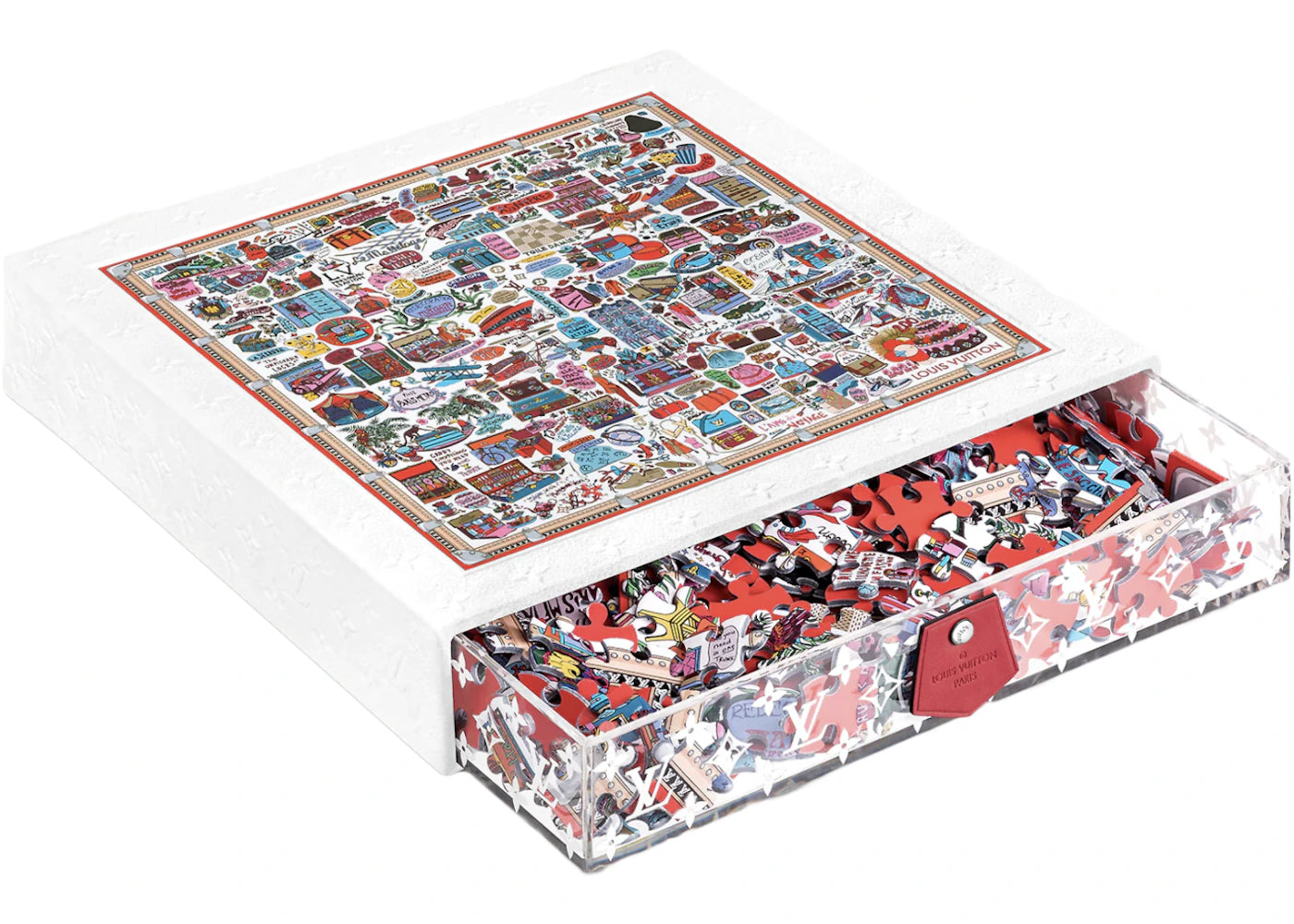 Louis Vuitton 200 Year Anniversey Jigsaw Puzzle GI0638 (529 Pieces) Multi