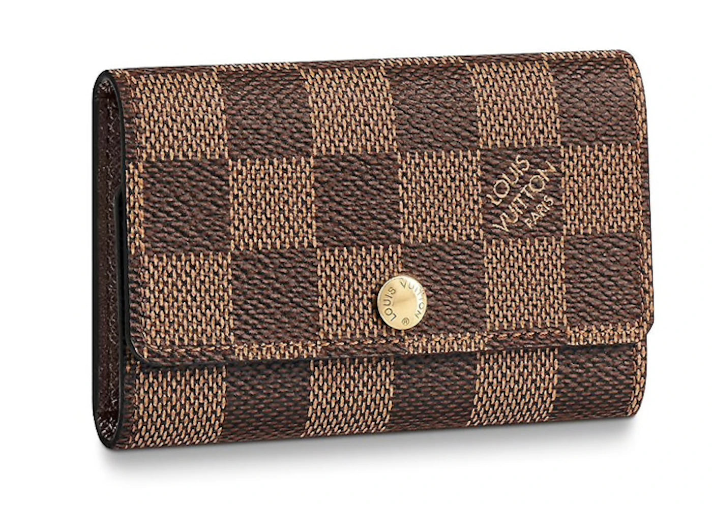 Louis Vuitton 6 Key Holder Damier Ebene Brown