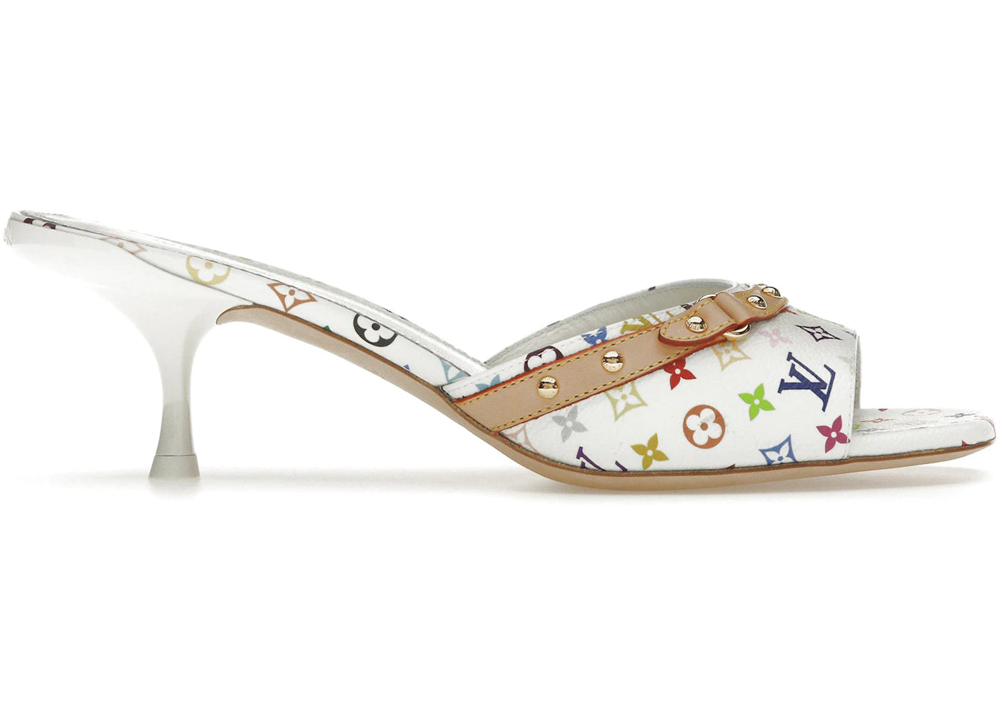 Louis Vuitton 6AM Mule Takashi Murakami White (Women's)