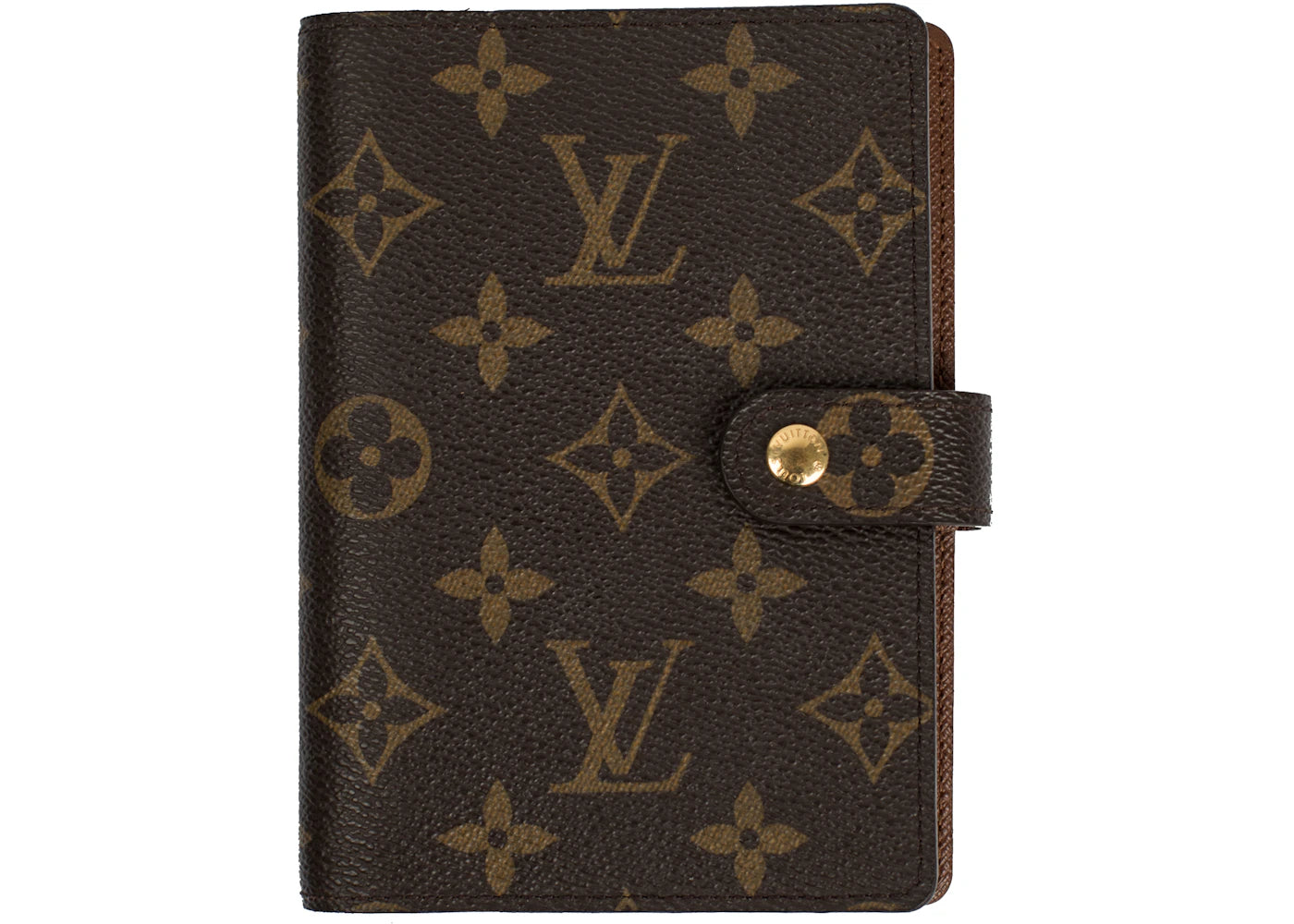 Louis Vuitton Agenda Cover Small Ring Monogram Brown