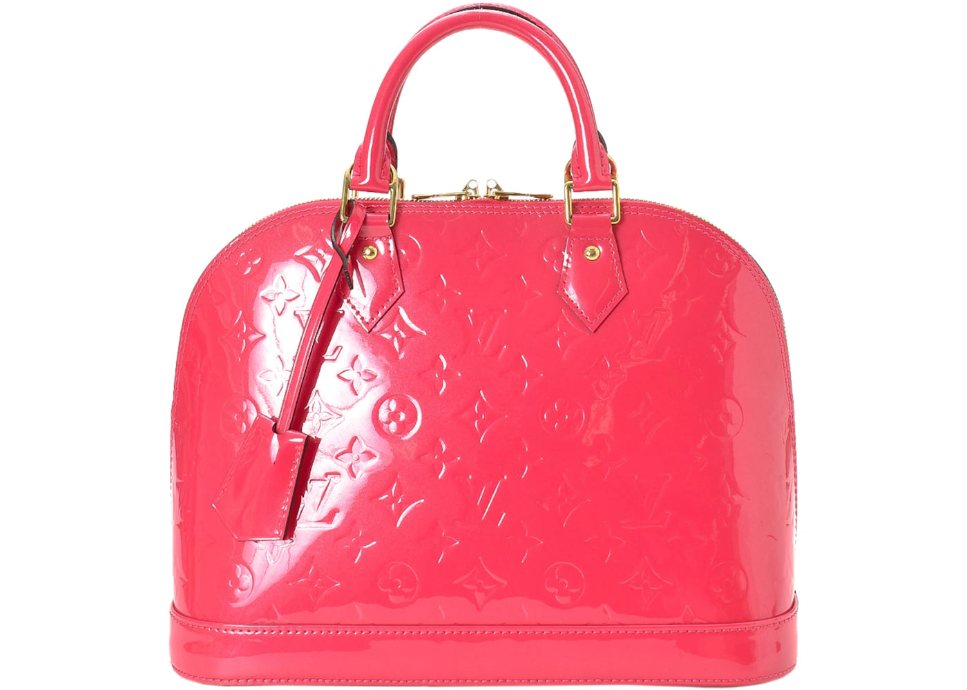 Louis Vuitton Alma Monogram Vernis PM Framboise