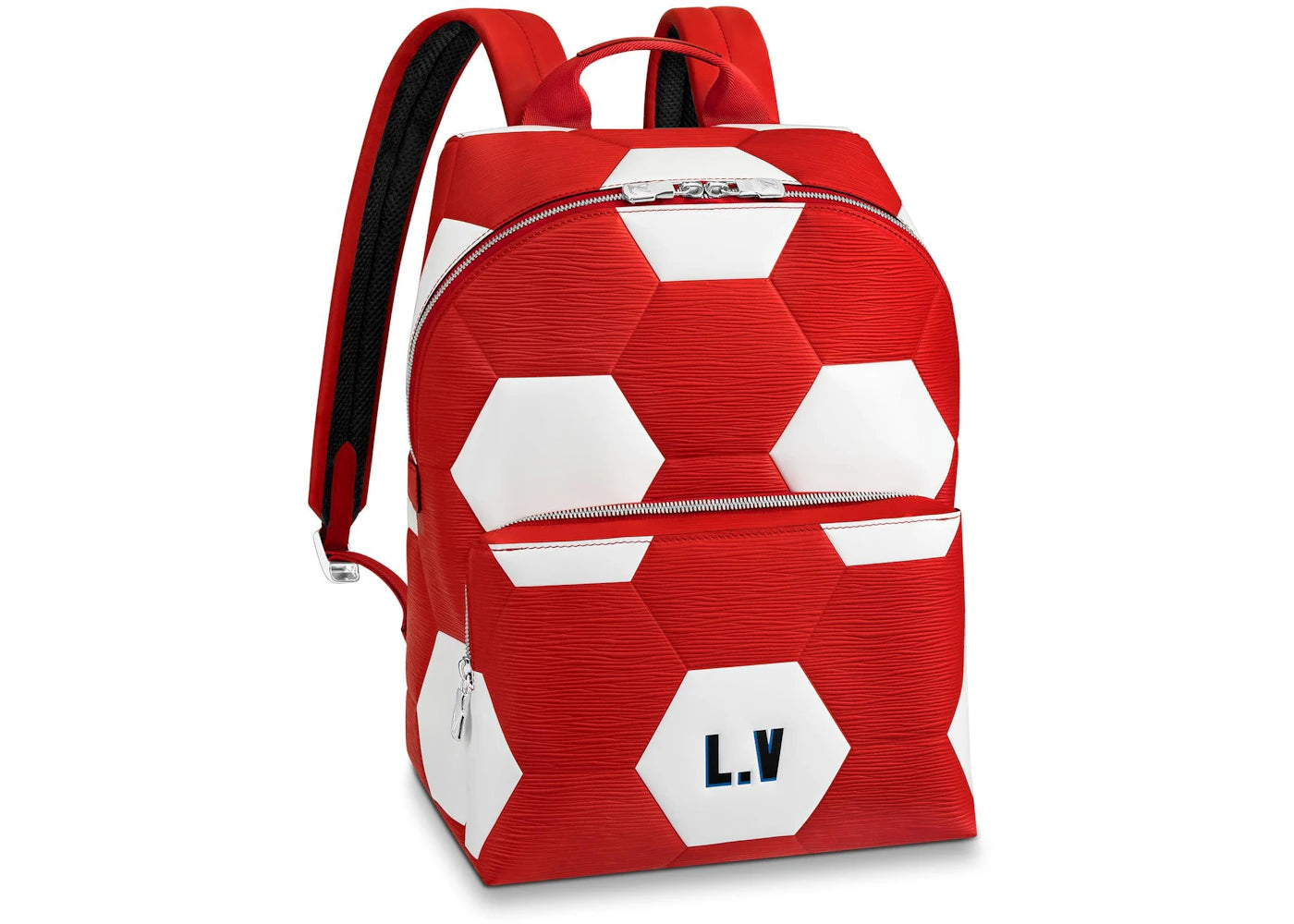 Louis Vuitton Apollo Backpack Hexagonal FIFA World Cup Rouge