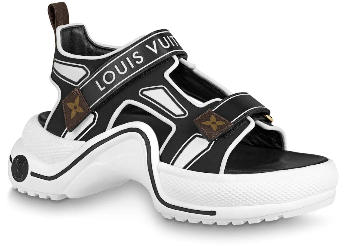 Louis Vuitton Archlight Sandal Black White (Women's)