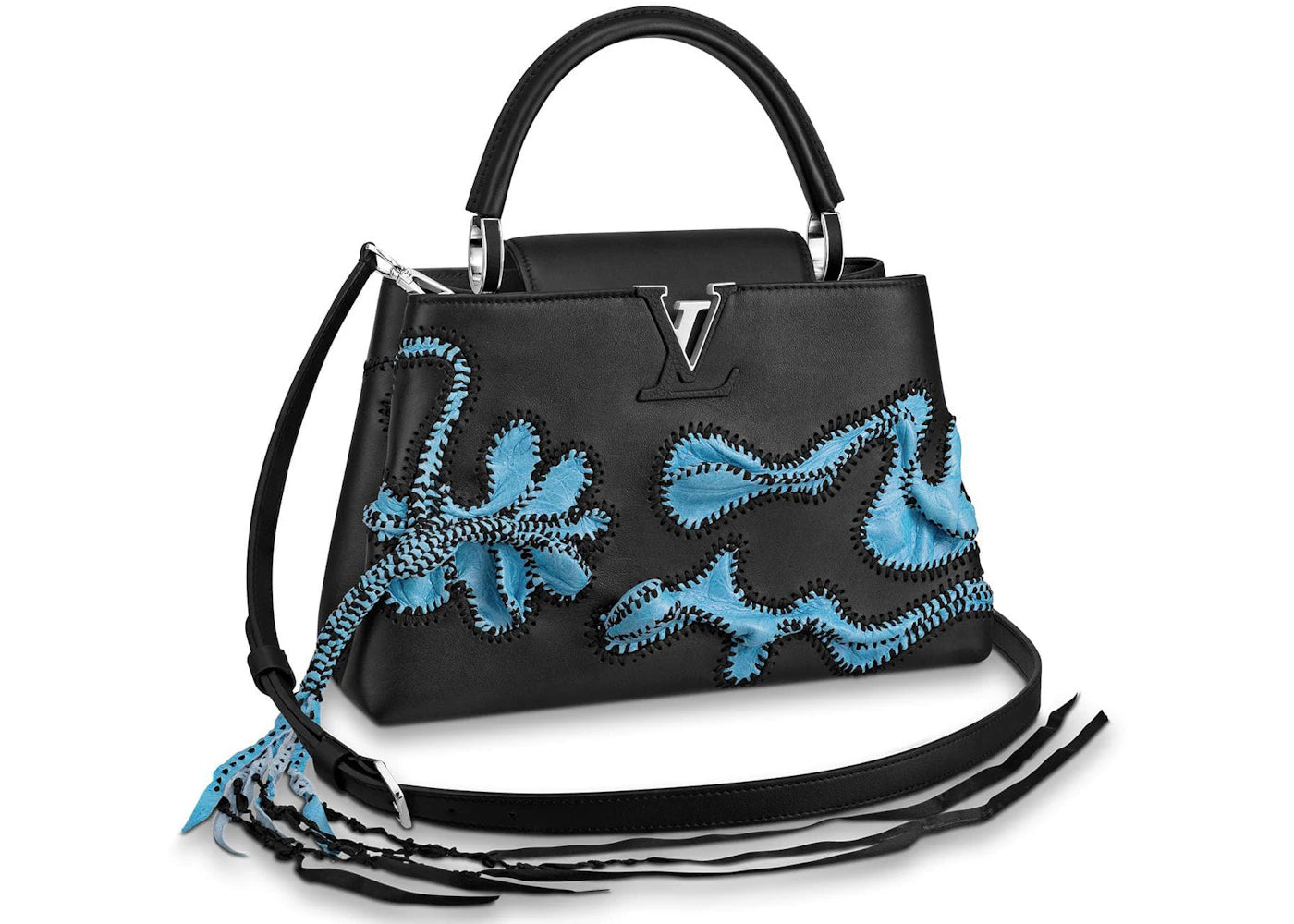 Louis Vuitton ArtyCapucines Nicholas Hlobo PM Black/Blue