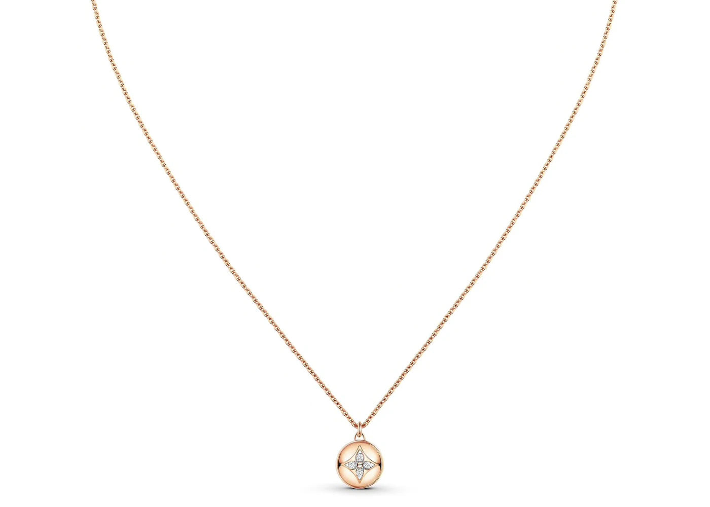 Louis Vuitton B Blossom Pendant Gold