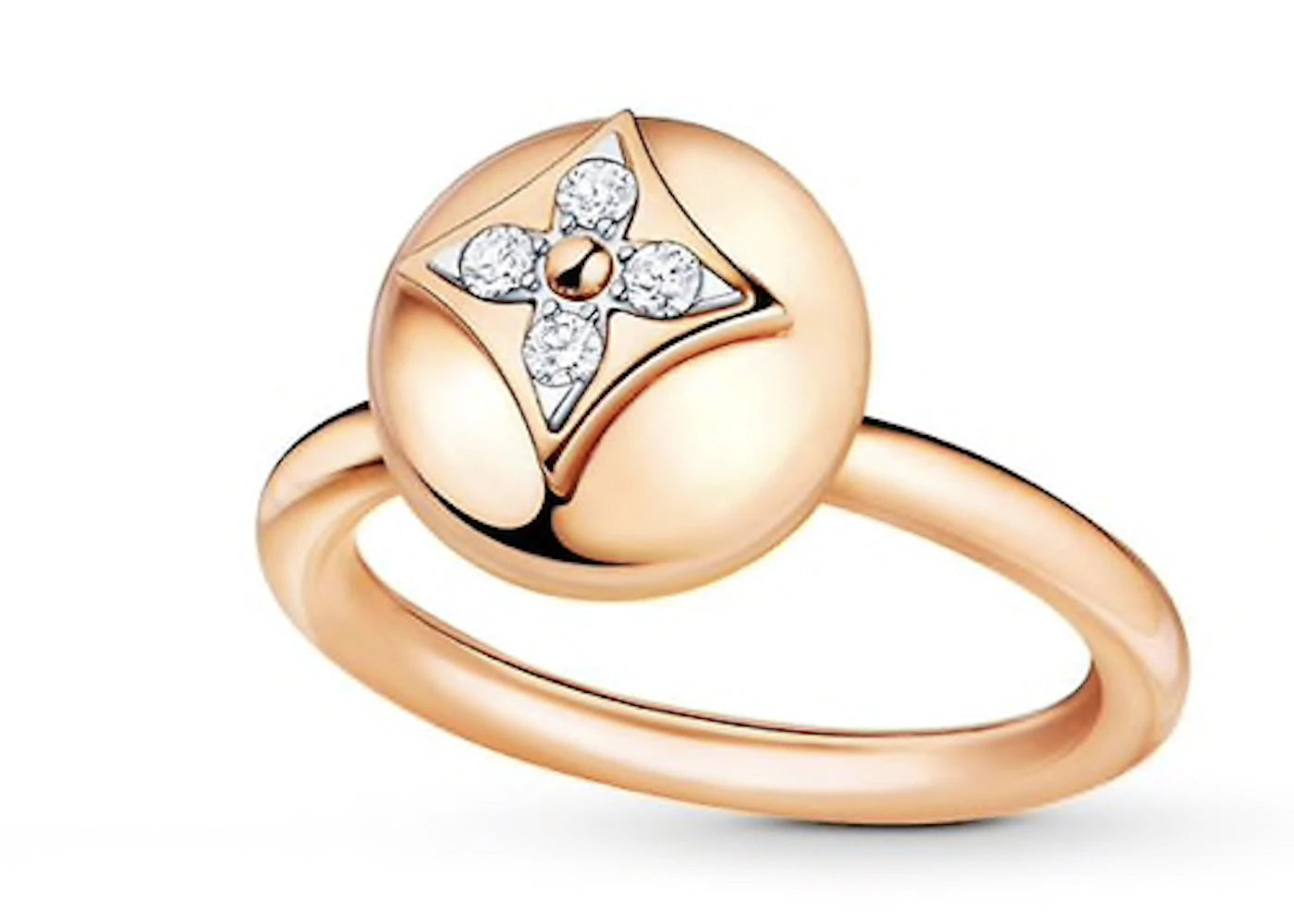 Louis Vuitton B Blossom Ring Gold