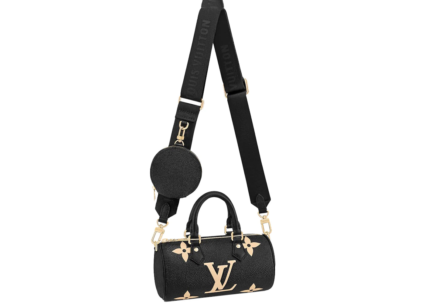 Louis Vuitton BB Papillon Bicolor Monogram Empriente Black/Beige