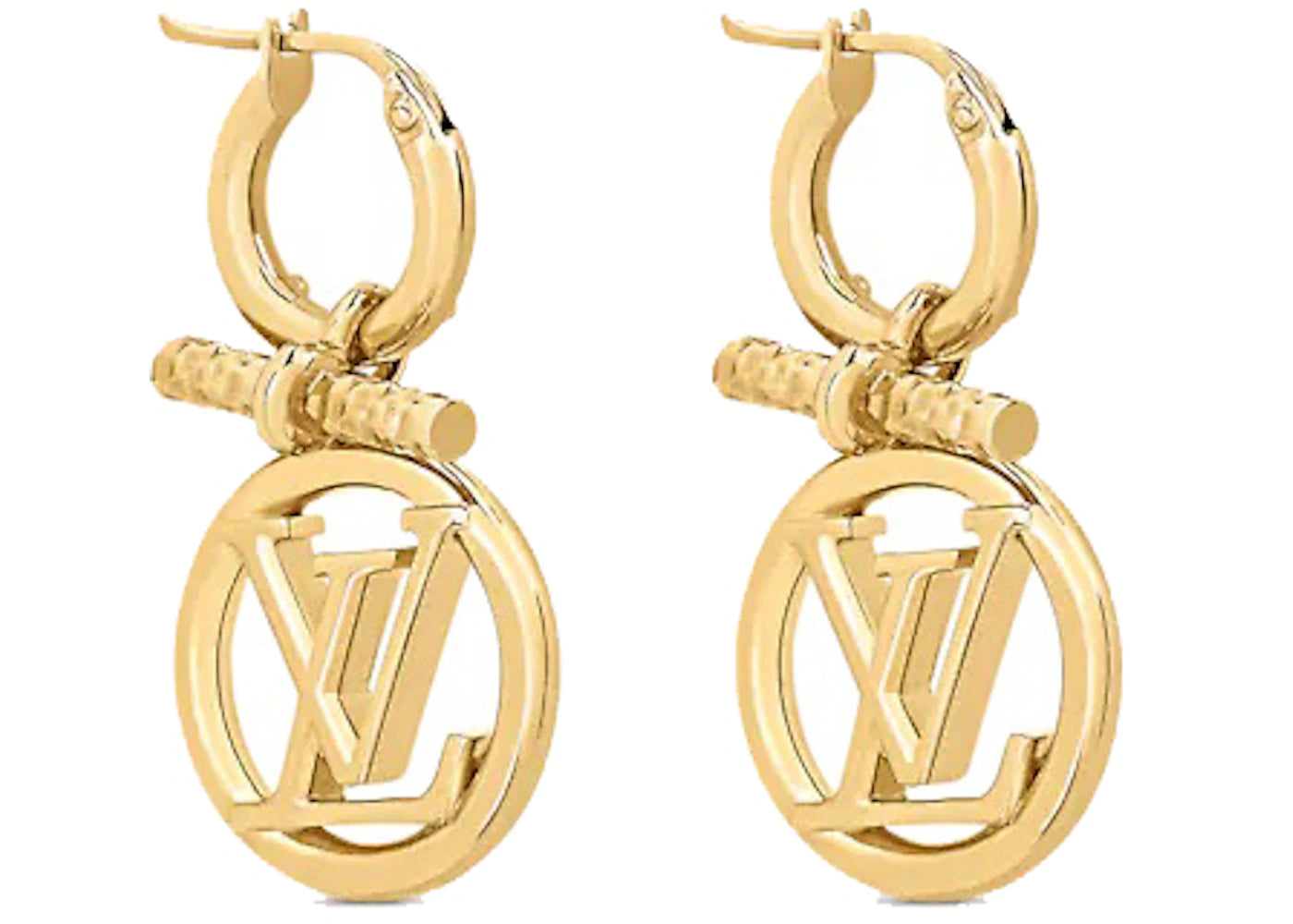 Louis Vuitton Baby Louise Earrings Gold