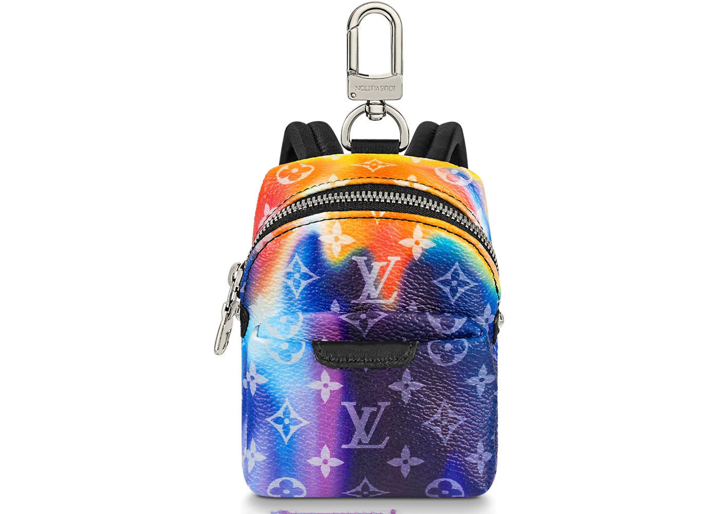 Louis Vuitton Backpack Bag Charm Sunset Monogram Saganas Printed Multicolor