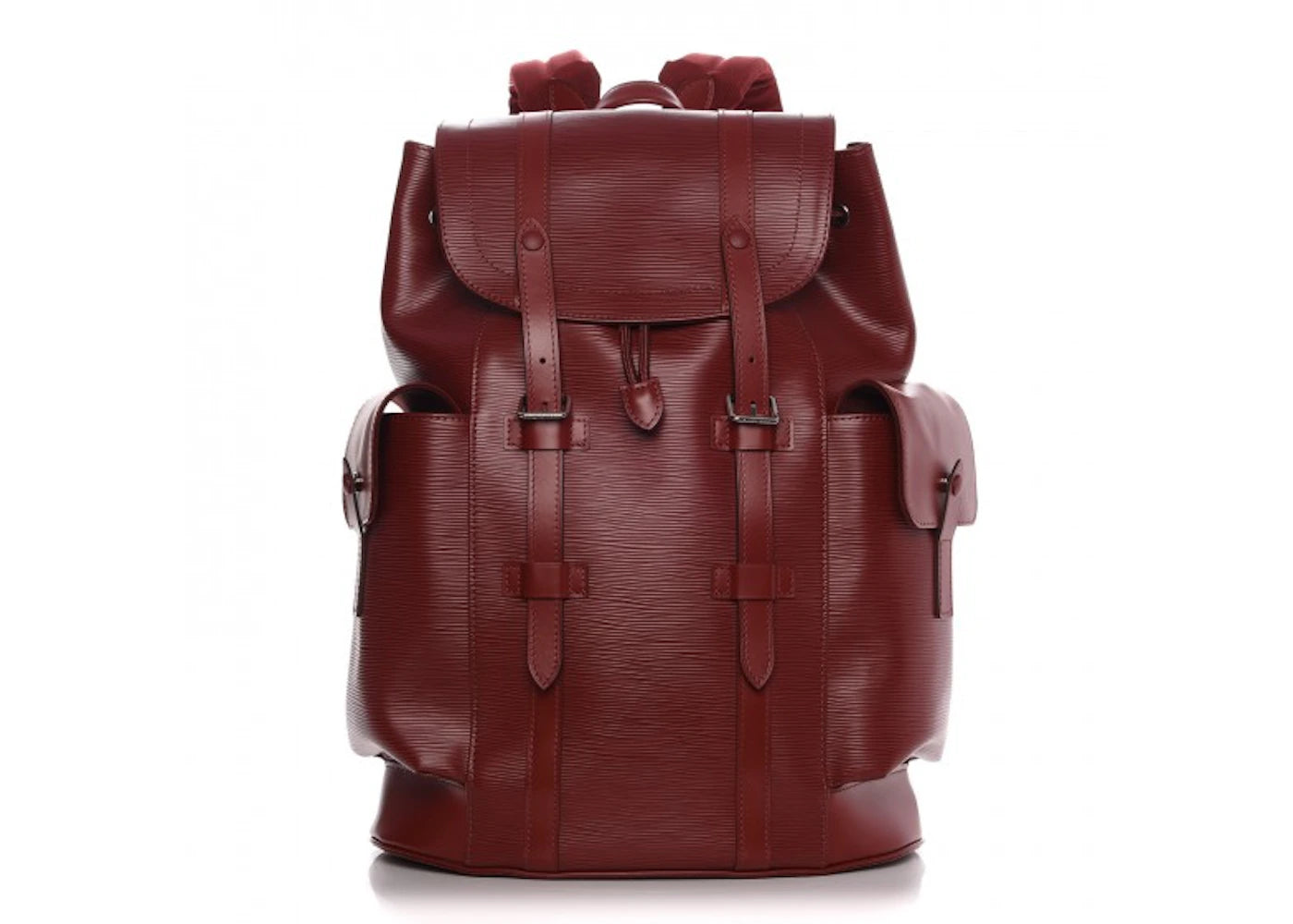 Louis Vuitton Backpack Christopher Epi PM Rouge Pomodoro